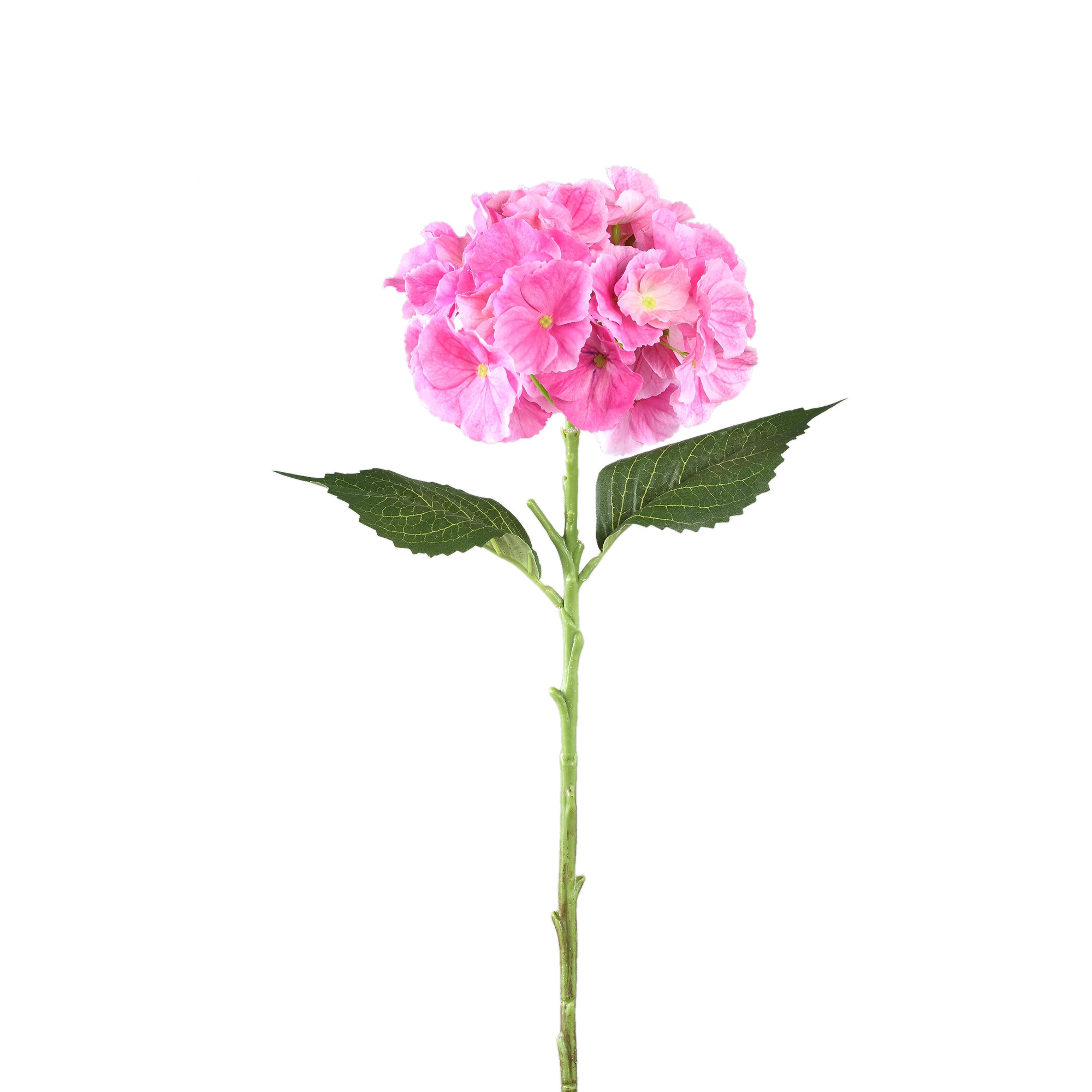 Hydrangea Flower Pink round hydrangea spray Rose — Fleur artificielle — Fleur artificielle design premium | Häus