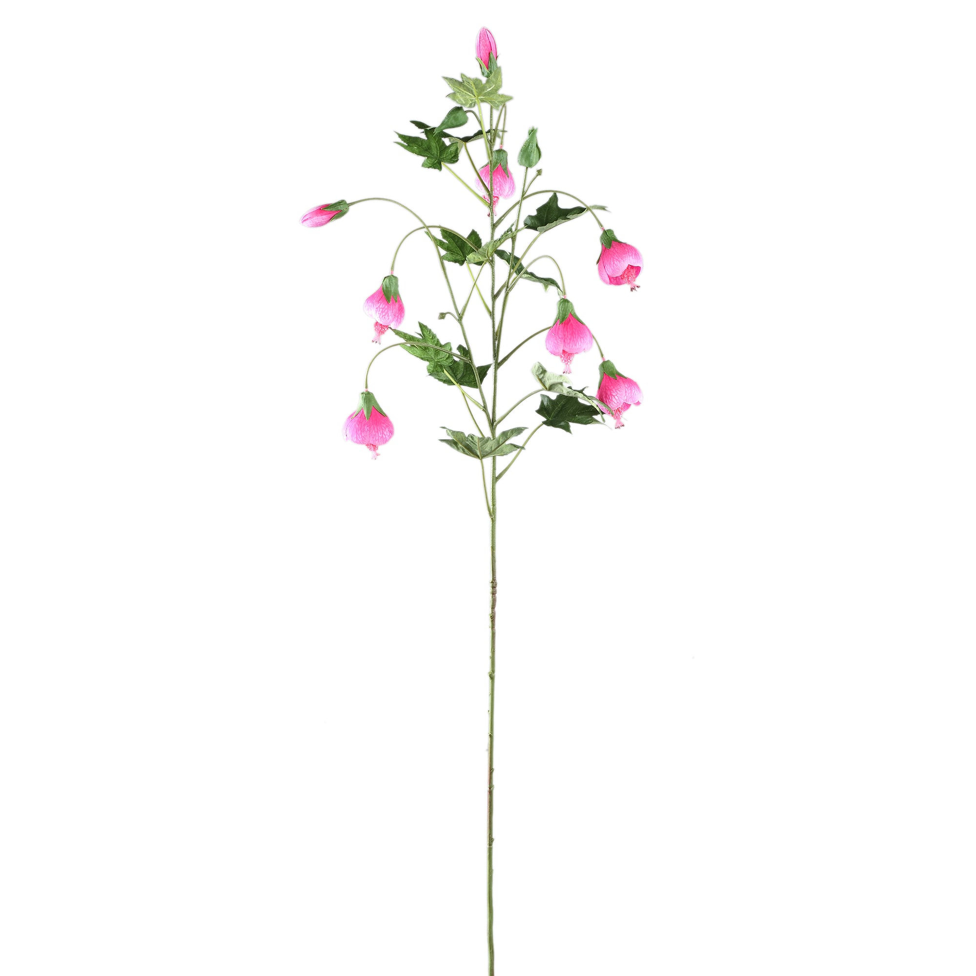 Garden Flower Pink striped abutilon spray Rose — Fleur artificielle — Fleur artificielle design premium | Häus