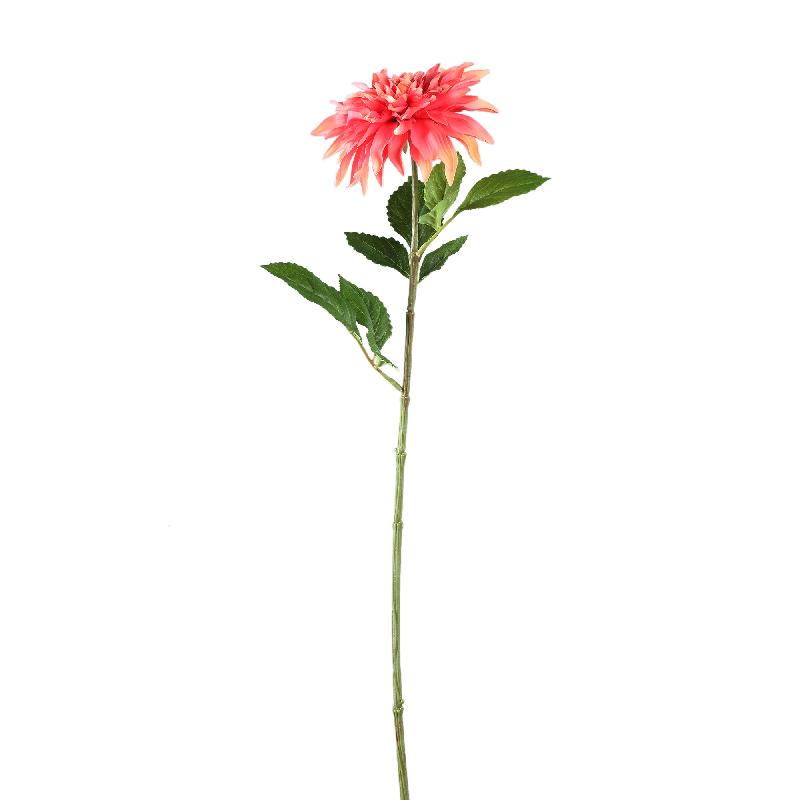 Dahlia Flower pink spray with leaves Rose — Fleur artificielle — vue 3 | Häus