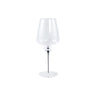 Clive Clear red wine glass black drop