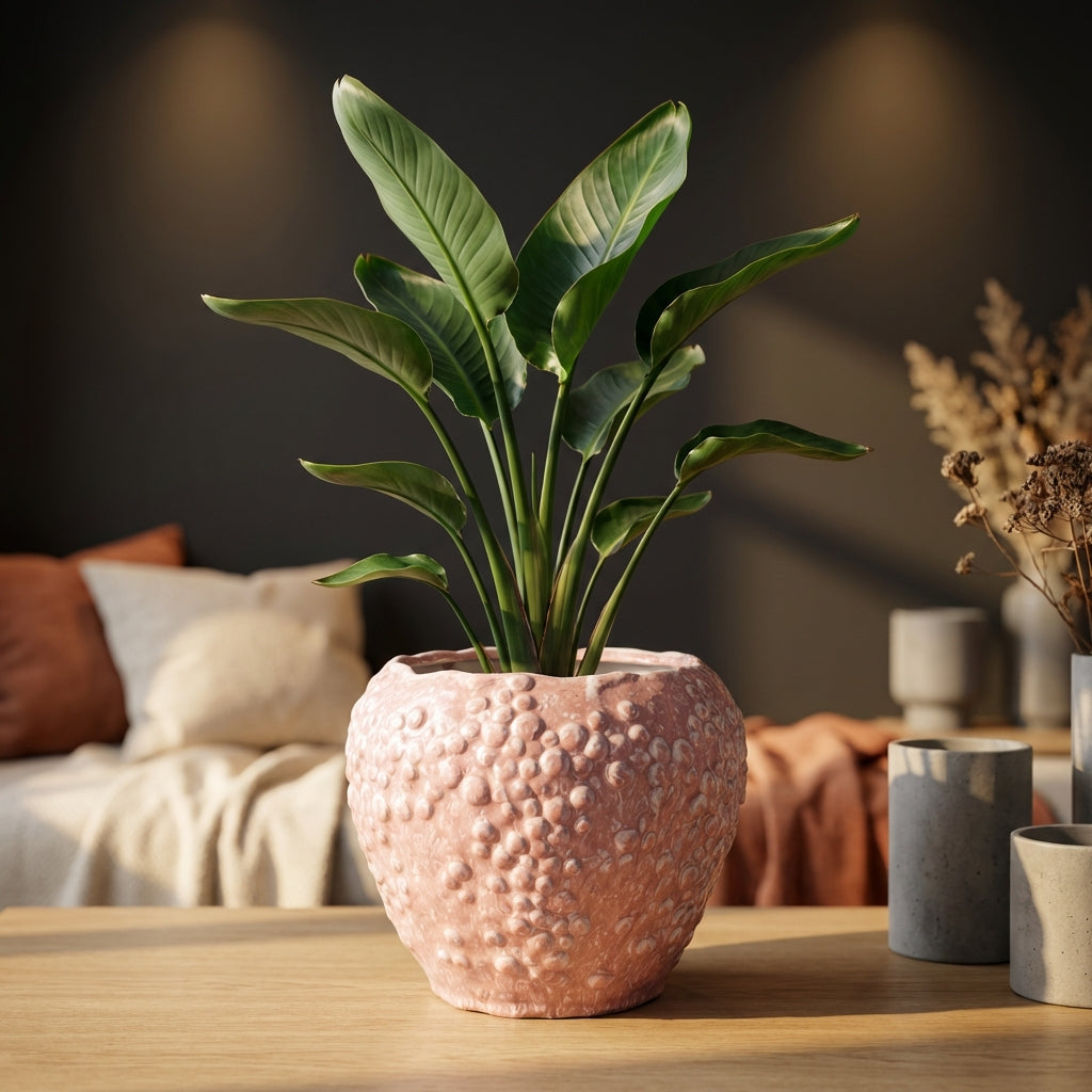 Avis Pot en céramique - Rose