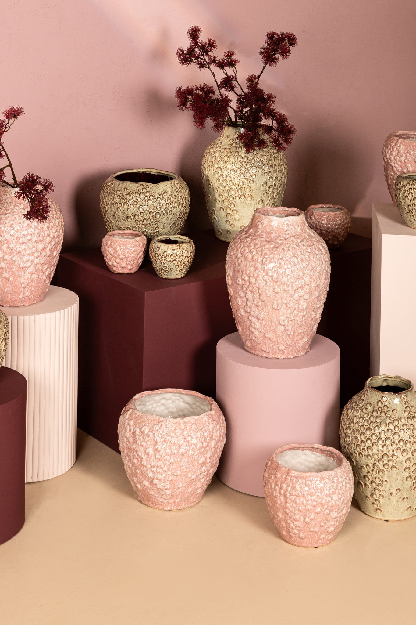 Pot Avis — Céramique — Rose