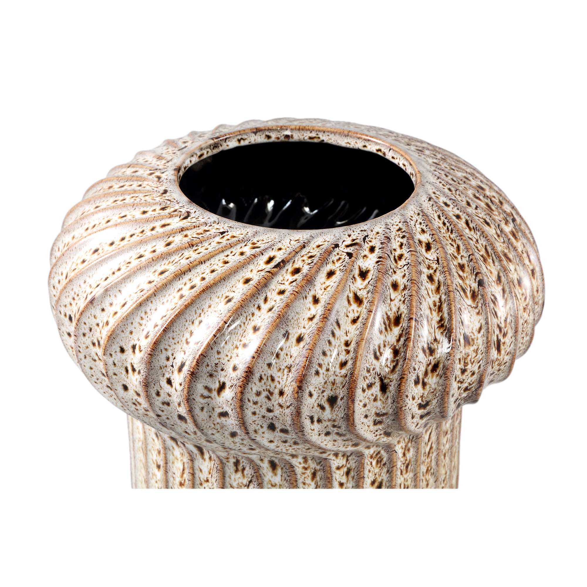 Sindi Pot en céramique - Marron