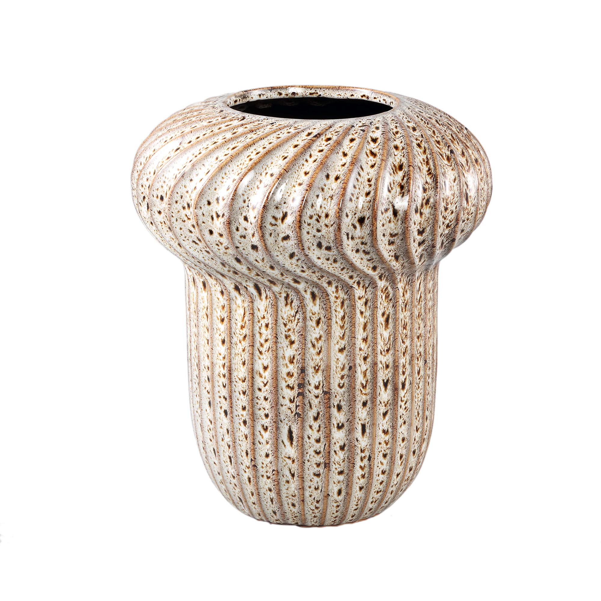 Sindi Pot en céramique - Marron
