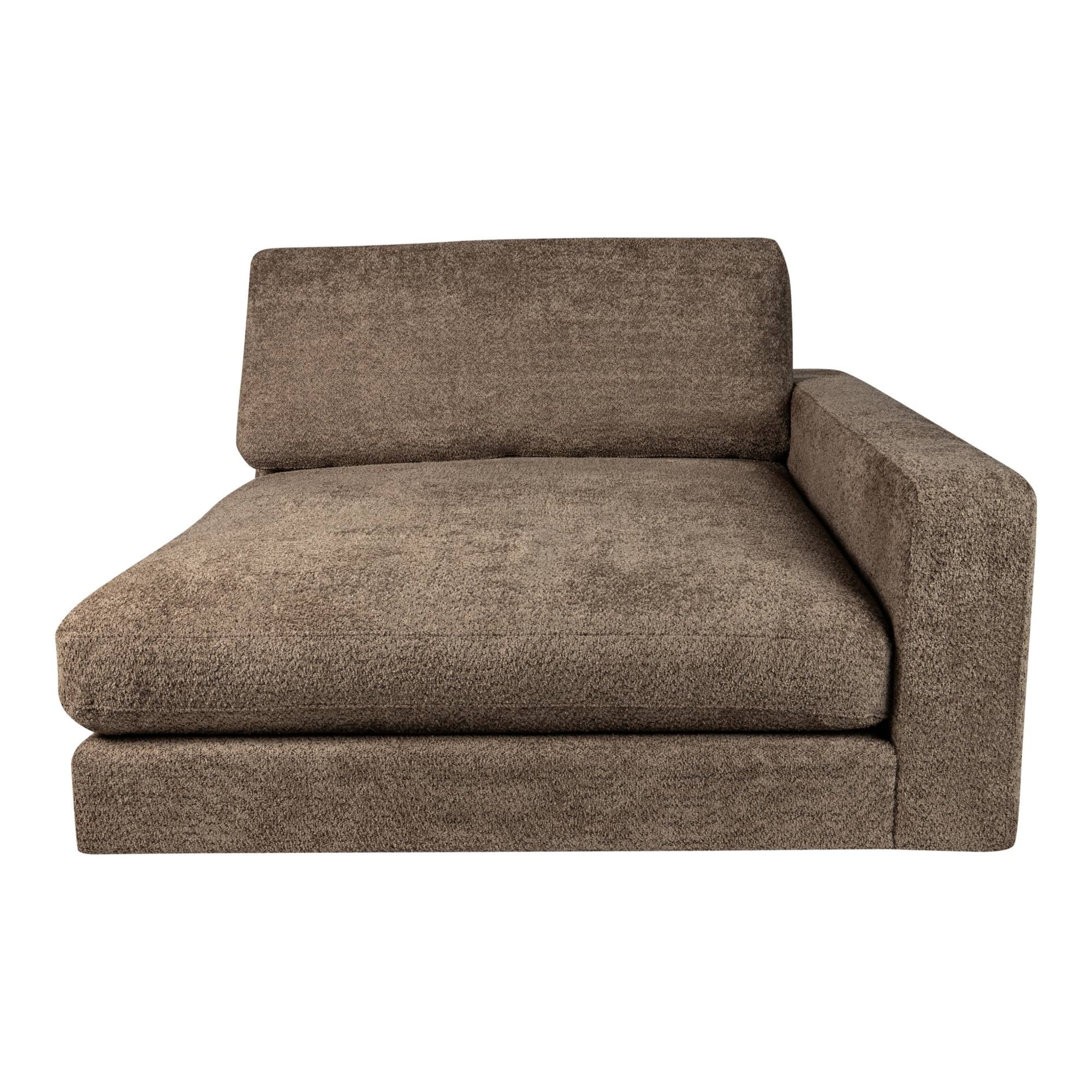 Nilla sofa chaise longue arm right SiC Ant5 Brown - Photo 5