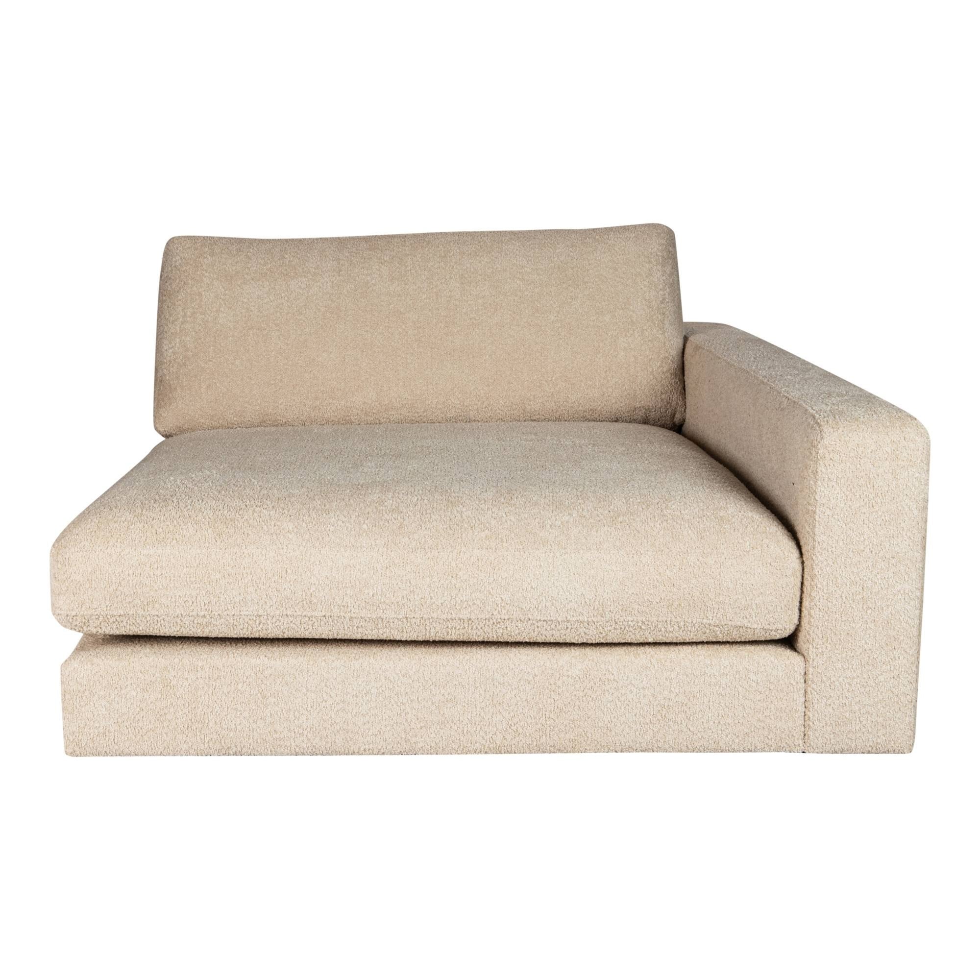 Nilla sofa chaise longue arm Right SiC Ant3 Sand - Photo 2