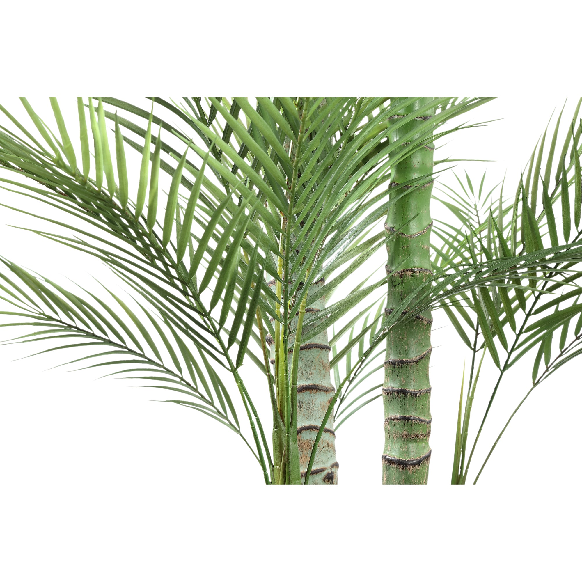 Tree Green palm tree in black pot Vert — Plante artificielle — vue 2 | Häus