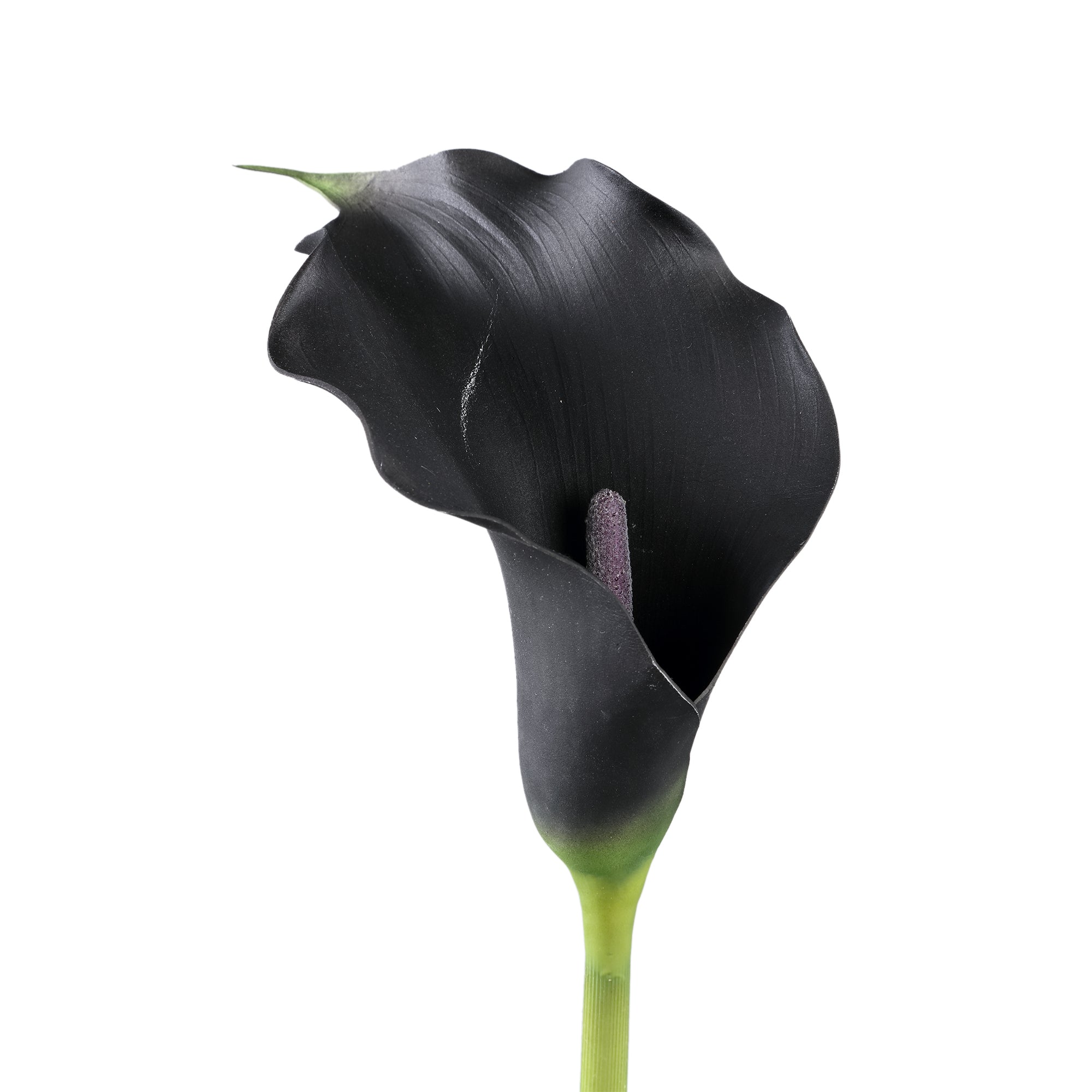 Lily Flower black calla lily spray Noir — Fleur artificielle — vue 2 | Häus