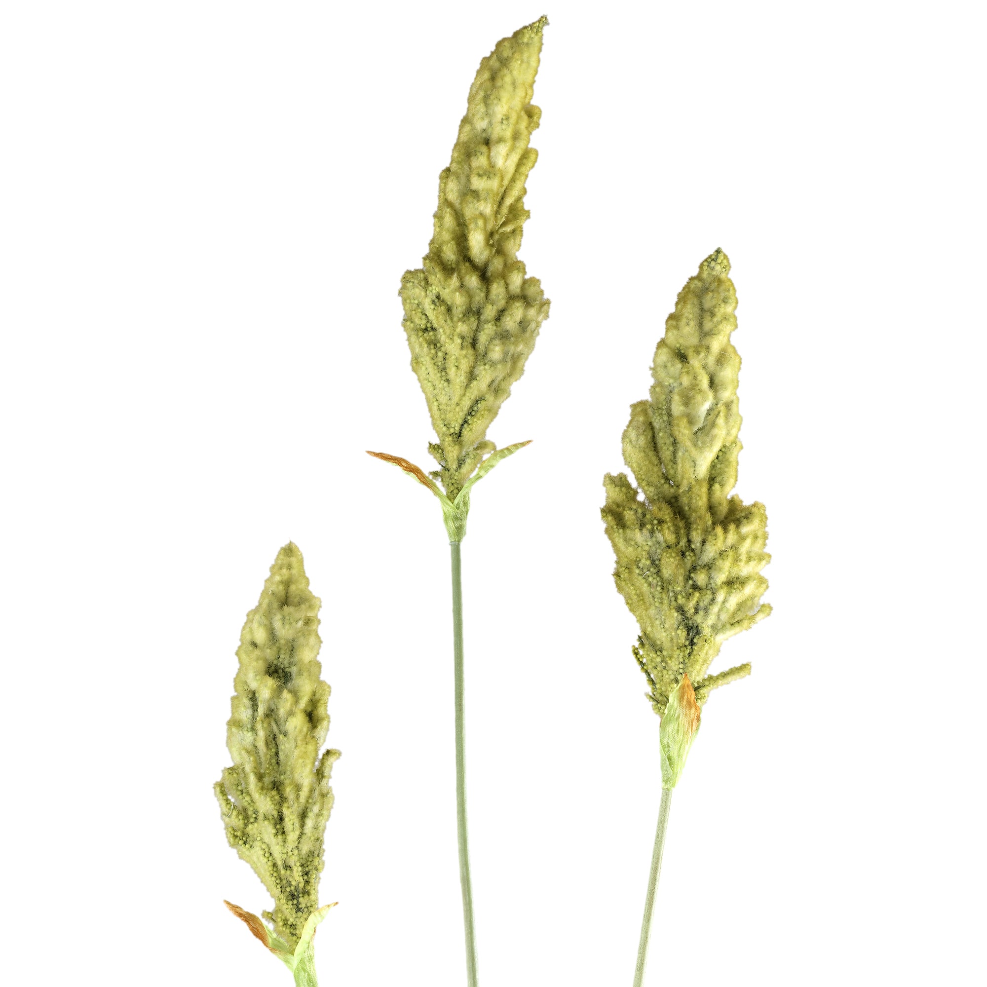 Berry Plant Green flocked berry spray Vert — Plante artificielle — vue 2 | Häus