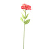 Garden Flower Pink zinnia flower spray with leaves Rose — Fleur artificielle — Fleur artificielle design premium | Häus