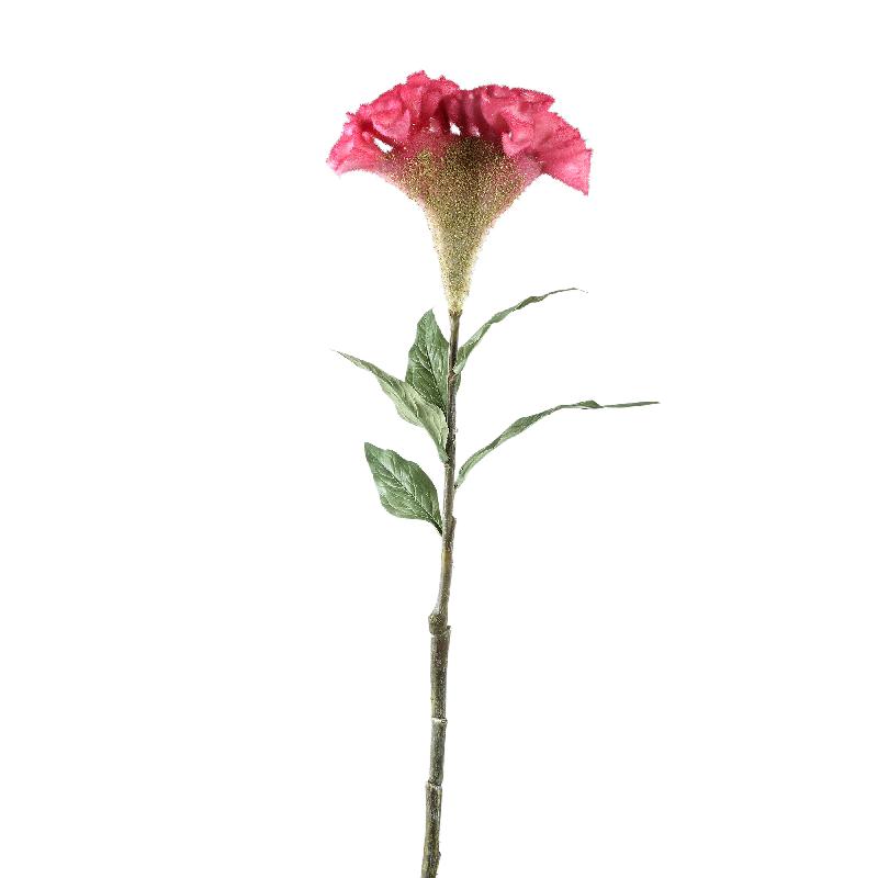 Garden Flower burgundy flocked celosia spray Bordeaux — Fleur artificielle — vue 3 | Häus