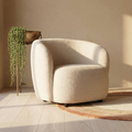 Fauteuil Aphrodite — Crème Legacy Dove