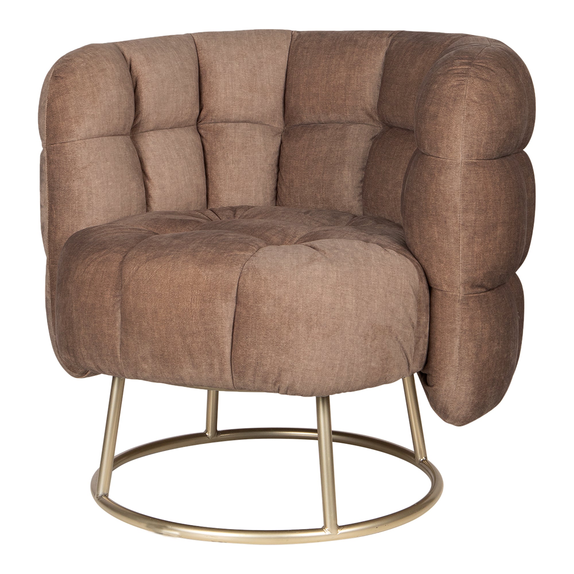 Fluffy fauteuil vogue 3 antelope gold base - Photo 5