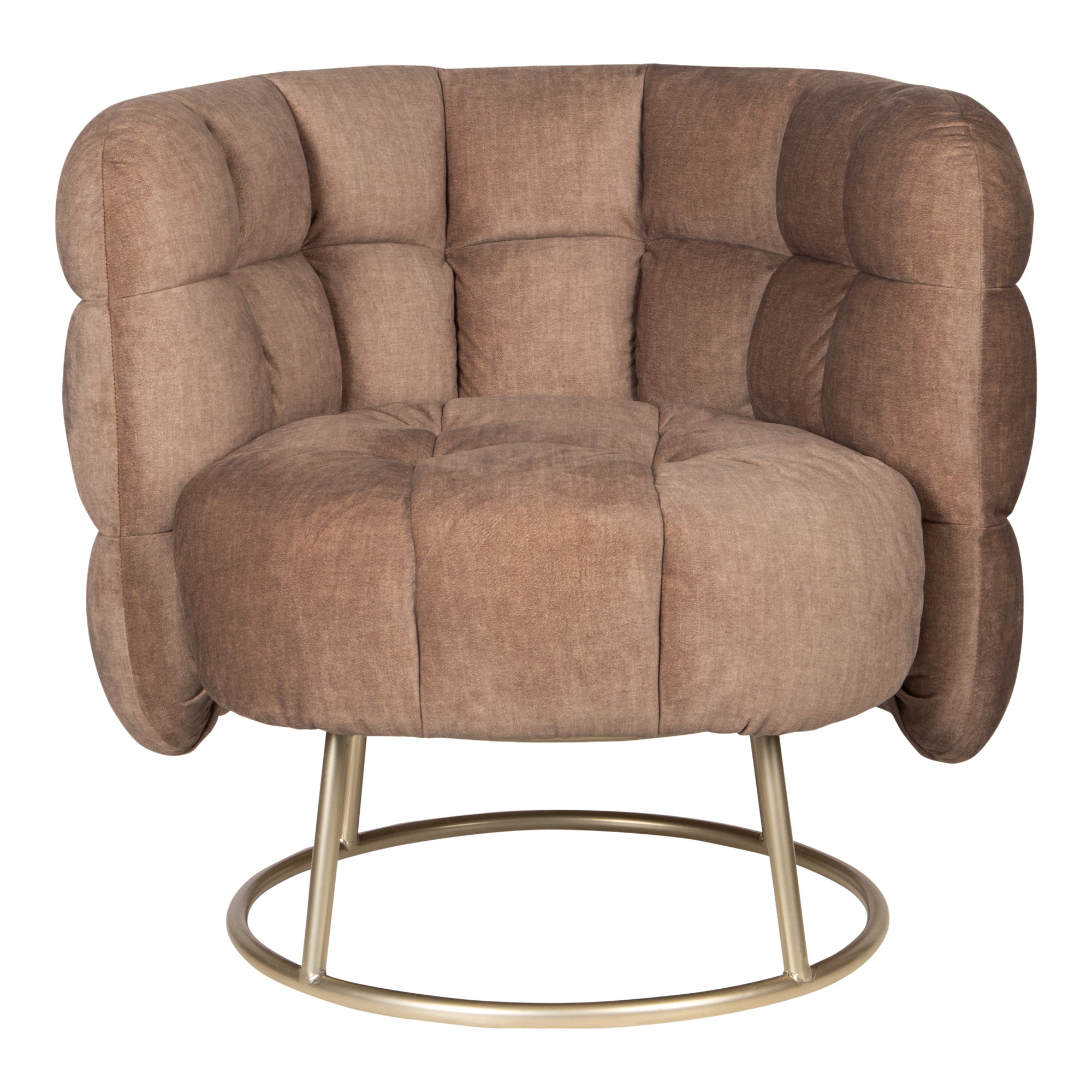 Fluffy fauteuil vogue 3 antelope gold base - Photo 6