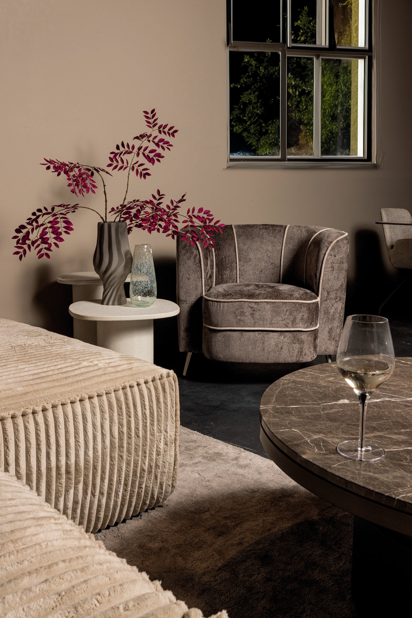 John Mocca fauteuil aphrodite 7 stripes - Photo 2