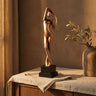 Leonne Gold polyester statue woman body shaped