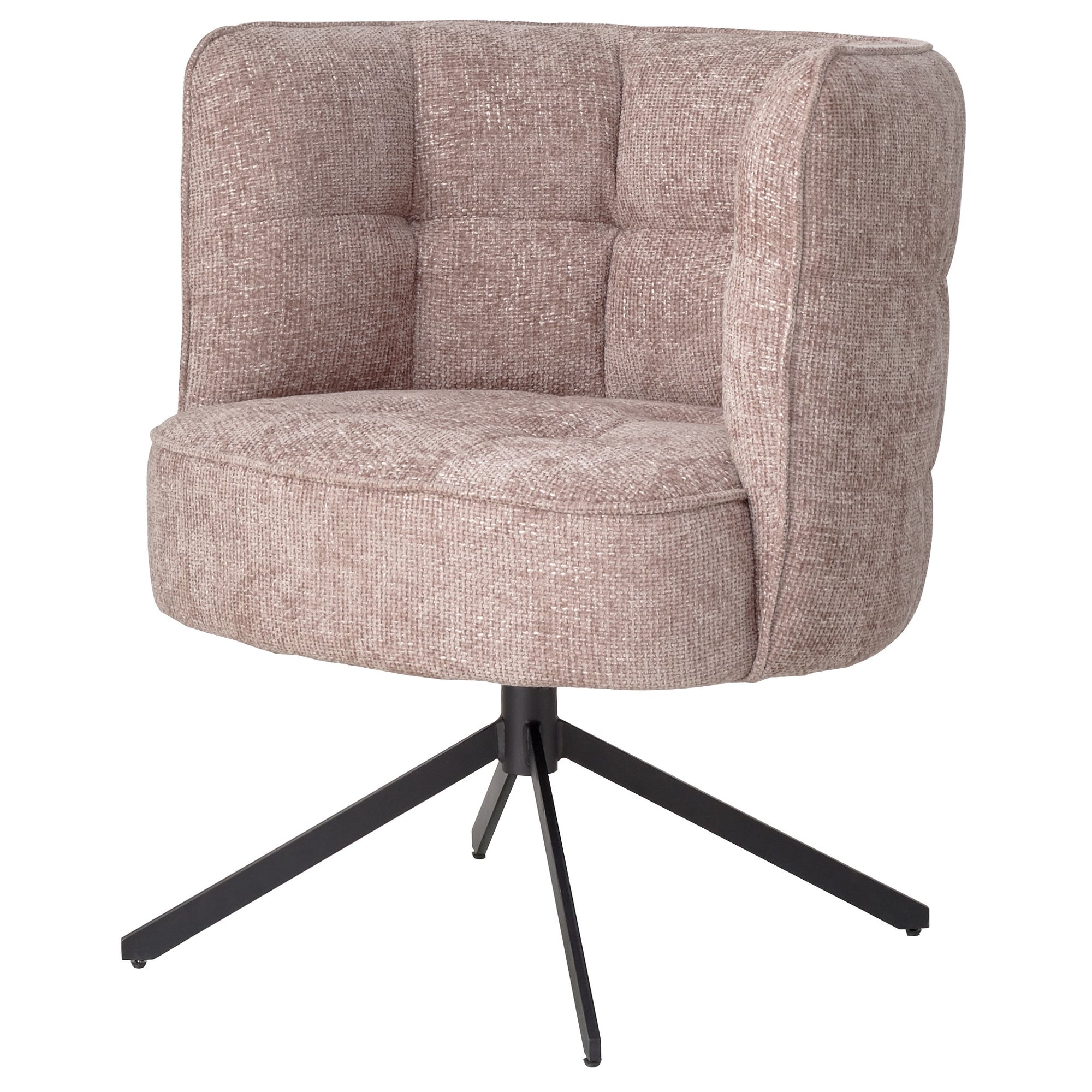 Odin Pink diningchair legacy 14 flamingo black leg - Photo 4