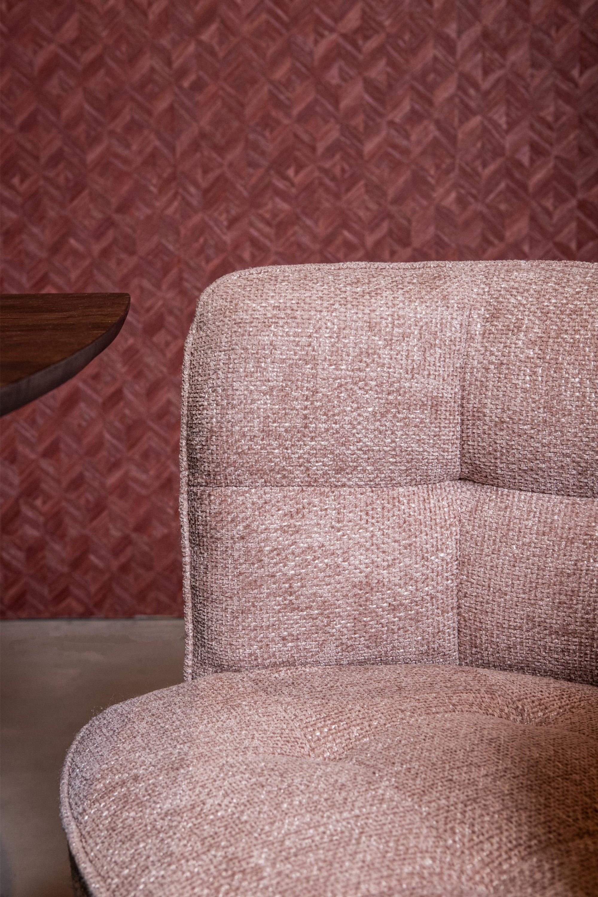 Odin Pink diningchair legacy 14 flamingo black leg - Photo 2