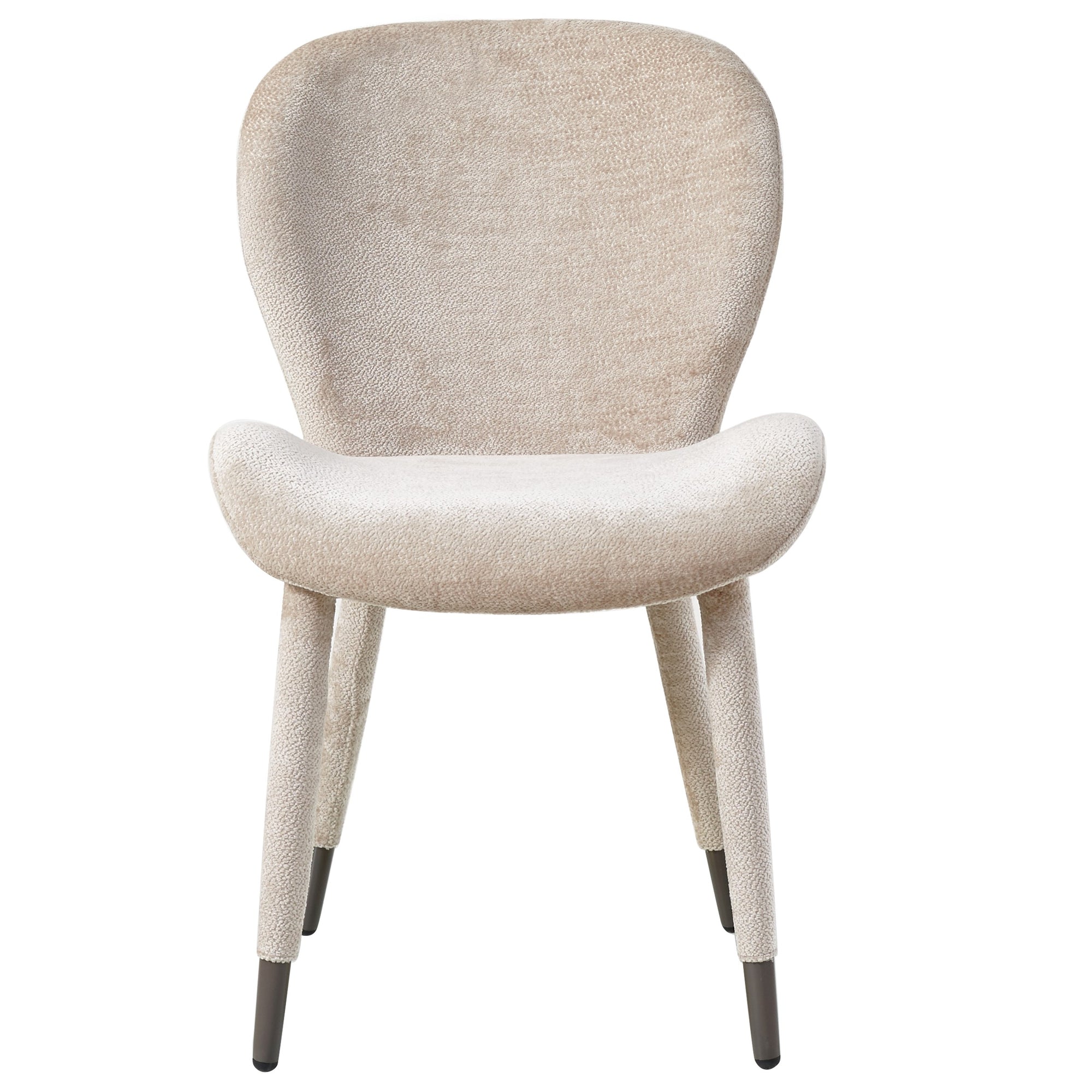 Thor Beige dining chair aphrodite fabric leg - Photo 2