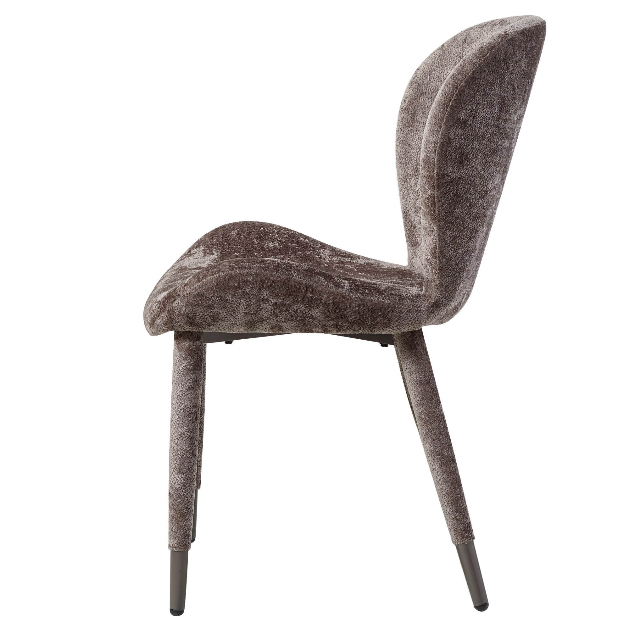 Thor Mocca dining chair aphrodite fabric leg - Photo 4