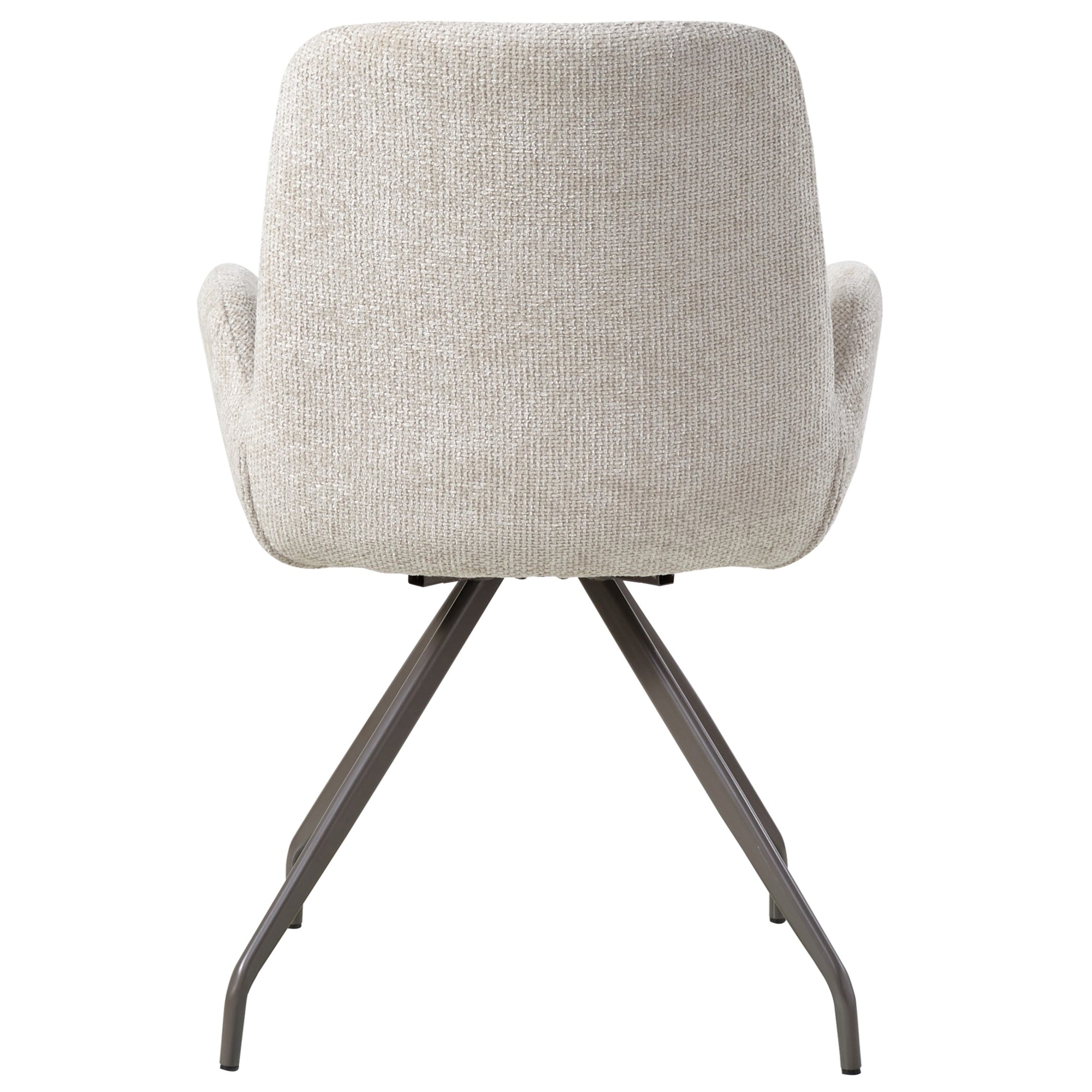 Athena Cream dining chair legacy 15 dove clay legs - Photo 4