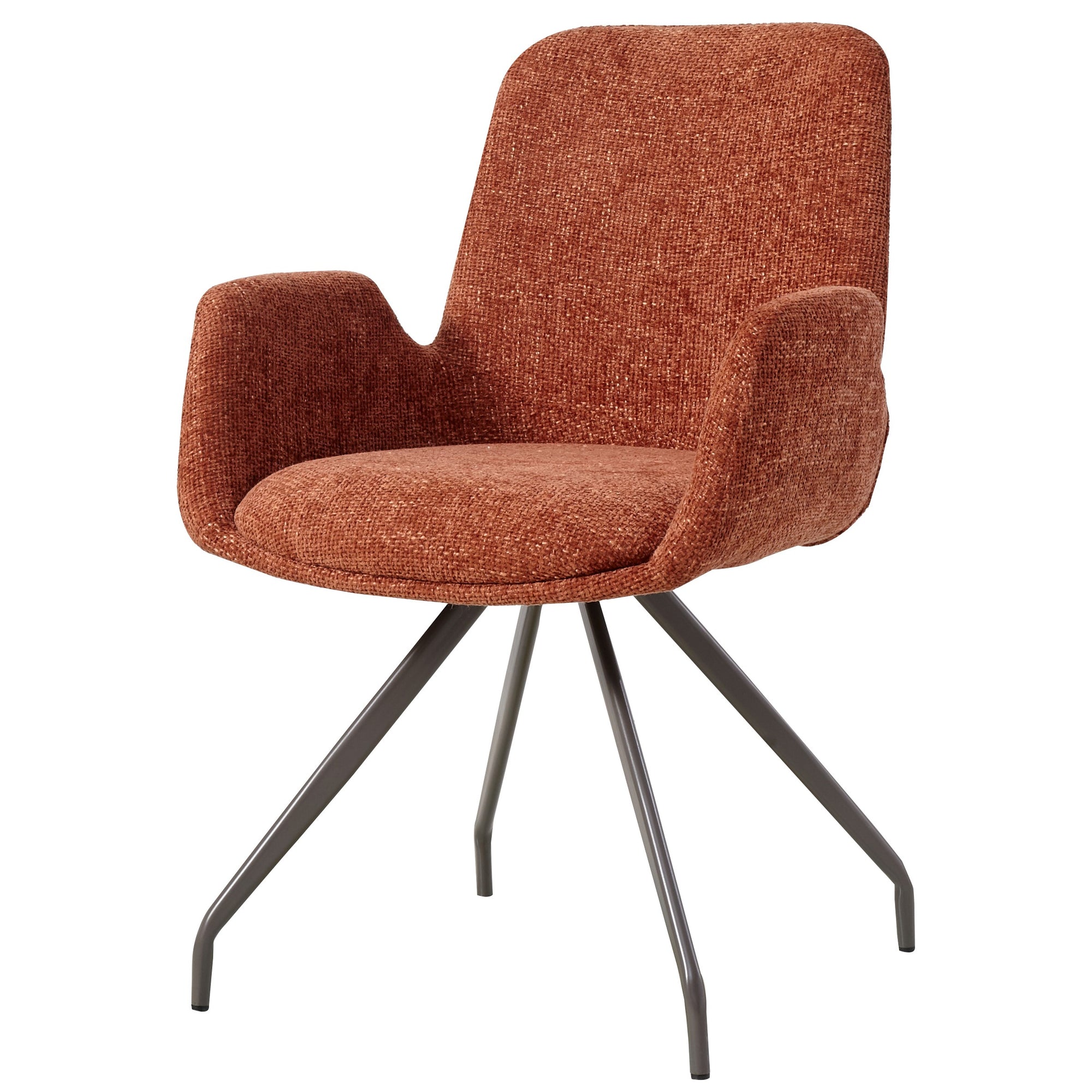 Athena Rust diningchair legacy6 deepterra clay leg - Photo 2
