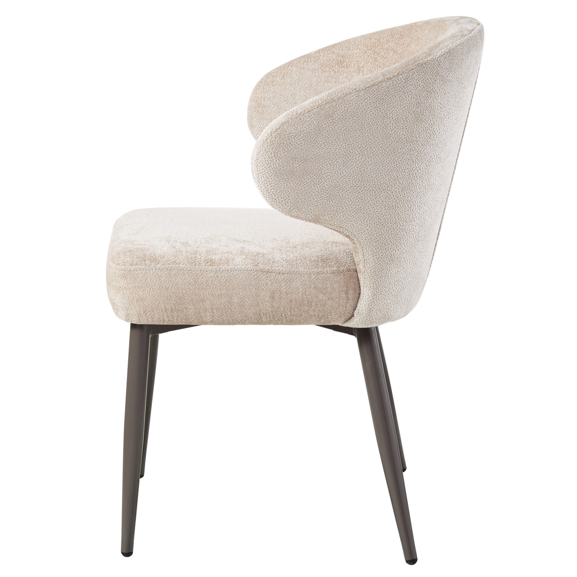 Ares Beige dining chair aphrodite 3 clay leg - Photo 4