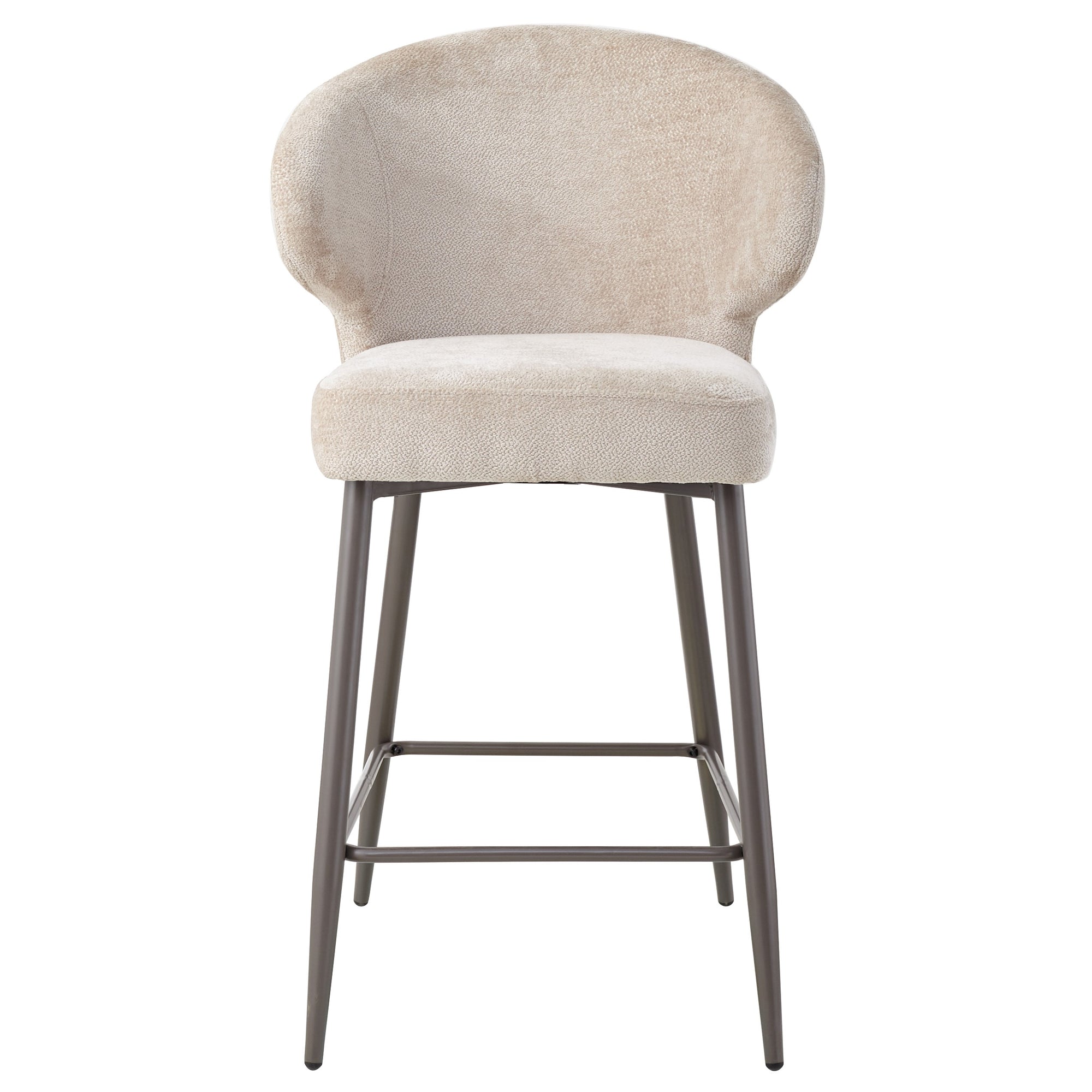 Ares Beige bar chair aphrodite 3 clay leg - Photo 2