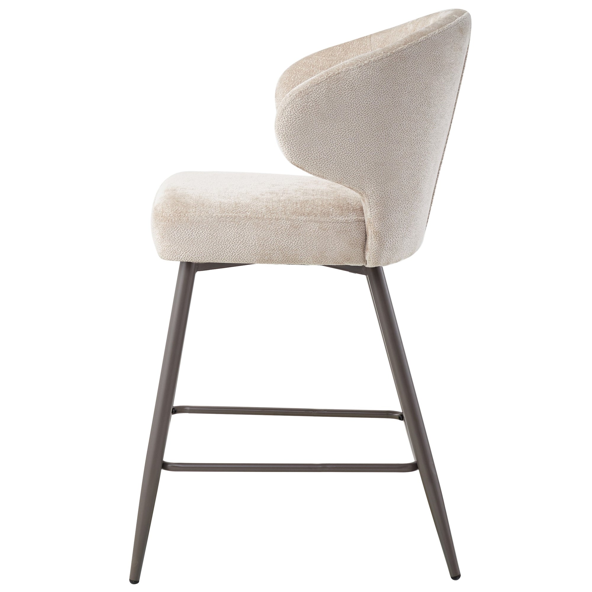 Ares Beige bar chair aphrodite 3 clay leg - Photo 3