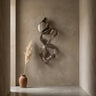 Neven Gold casted alu metal swirl wall panel S