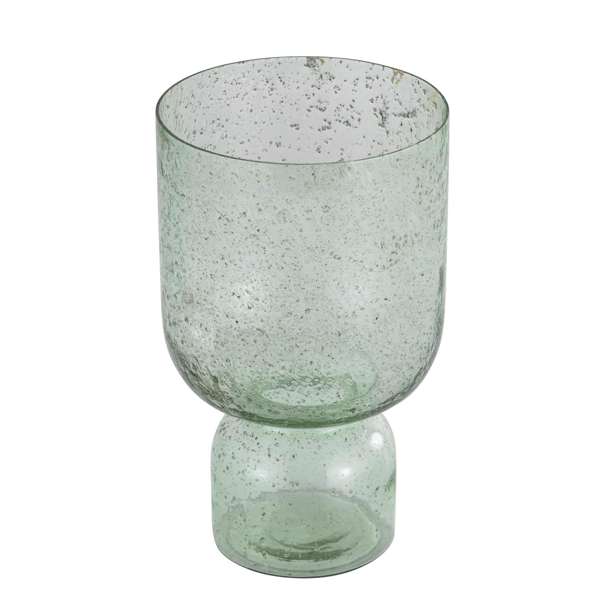 Laurynn Bougeoirs en verre - Vert