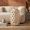 Lanterne Mayita — Bambou Sable Rond Lantern