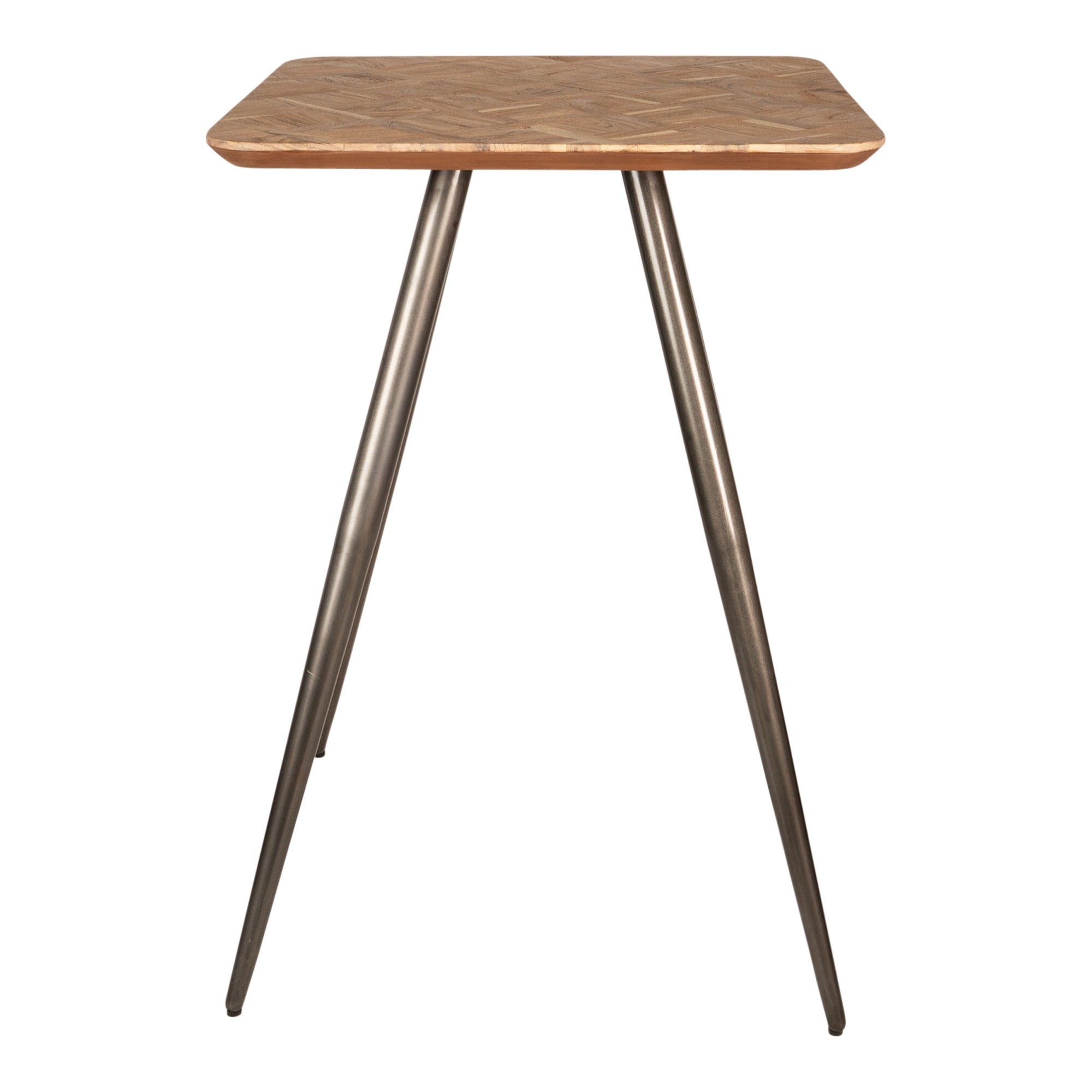 Fieron Natural wooden bar table square - Photo 10