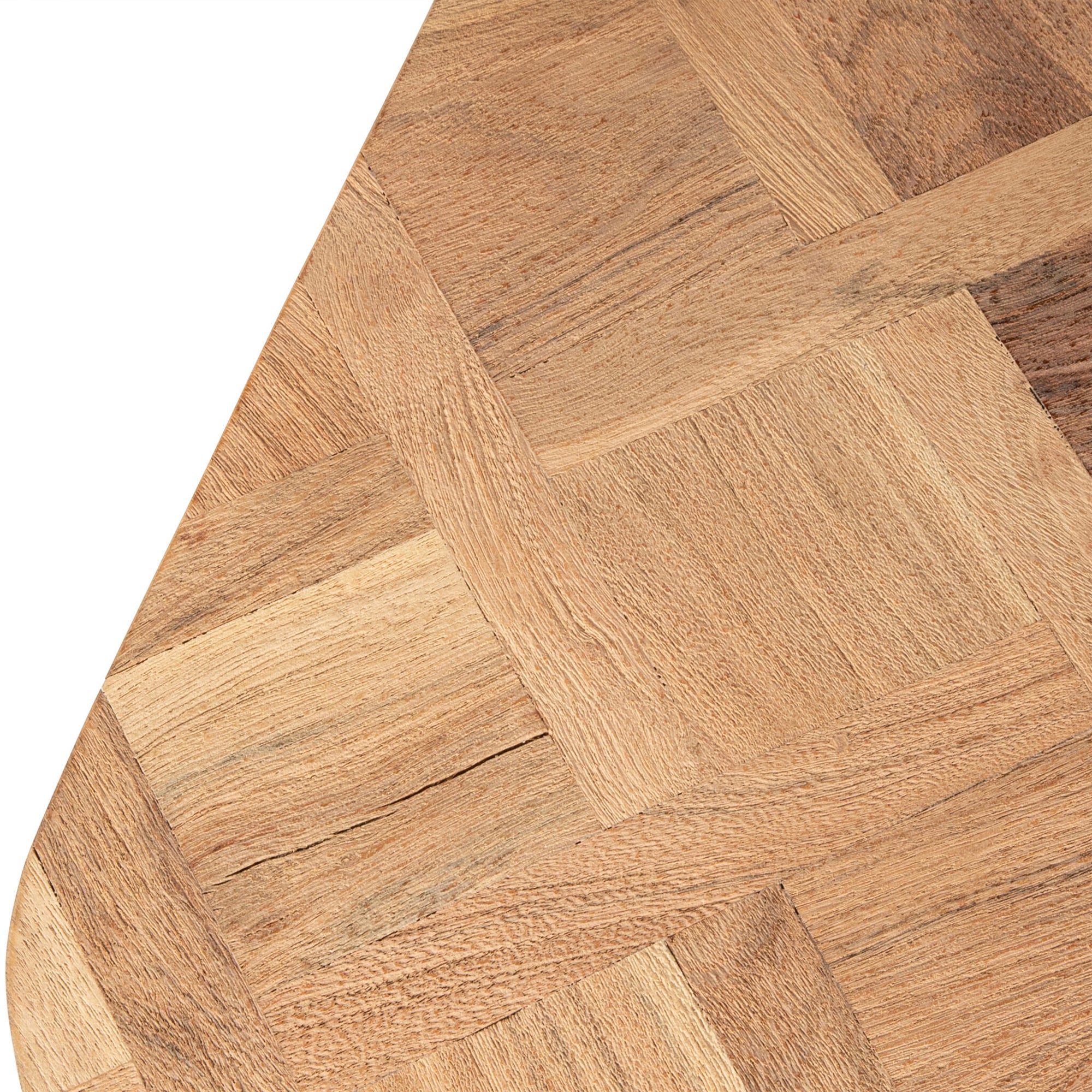 Fieron Natural wooden coffee table double rnd base - Photo 7