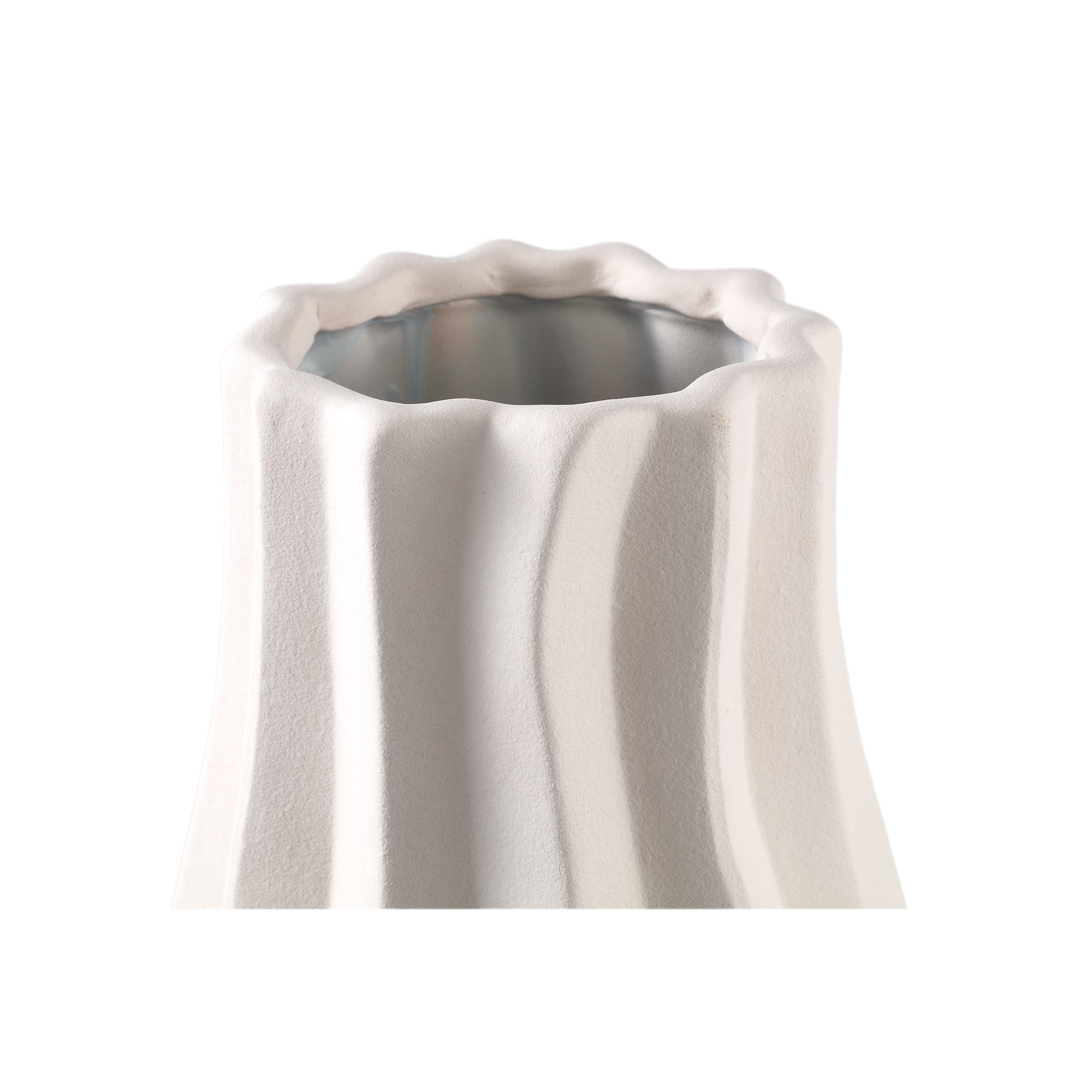 Clair Pot en céramique - Crème