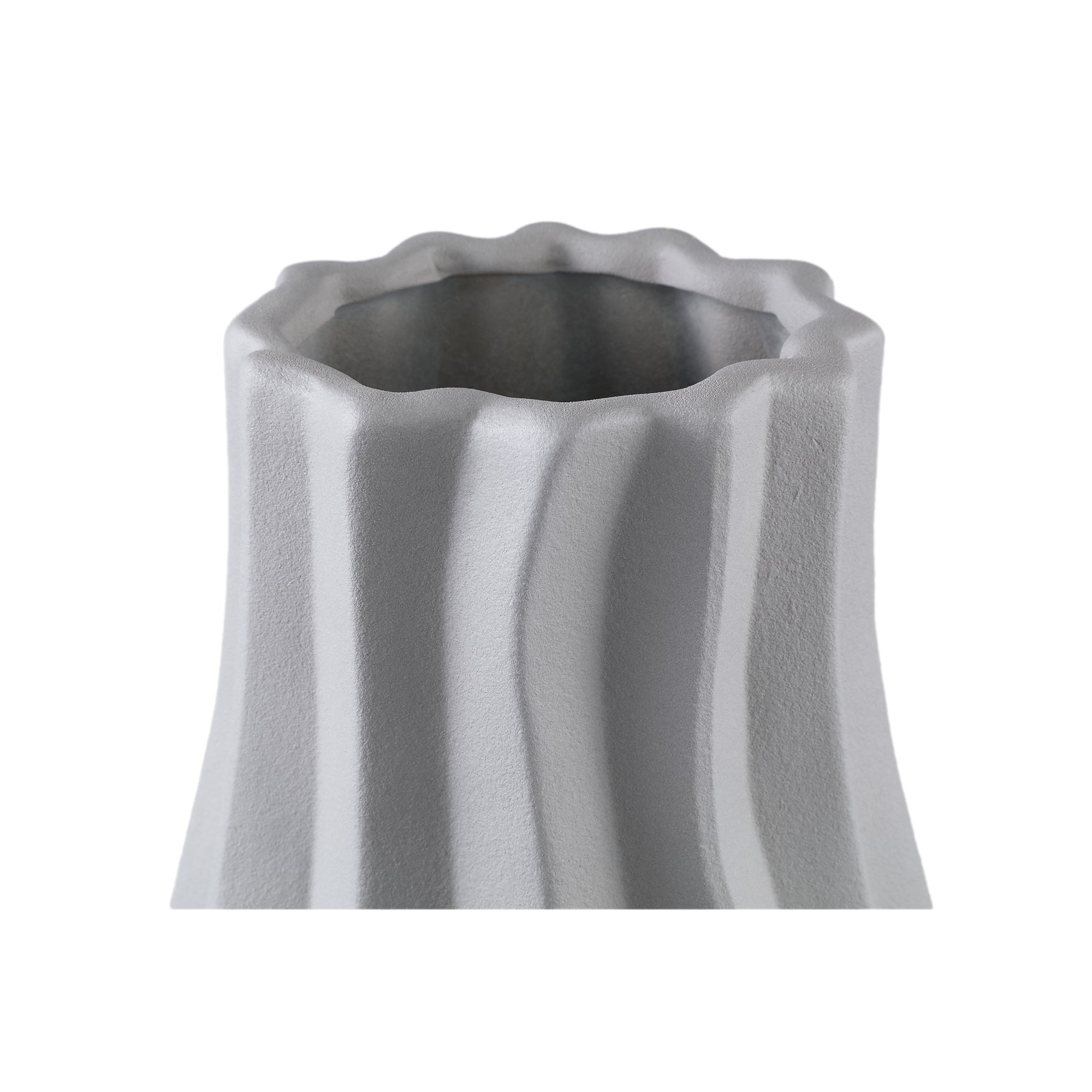 Clair Pot en céramique - Taupe