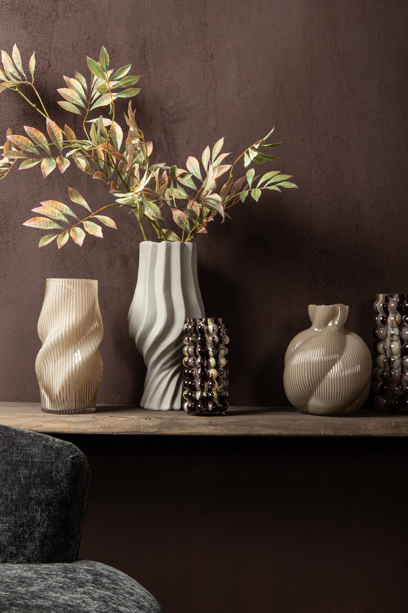 Pot Clair — Céramique — Taupe