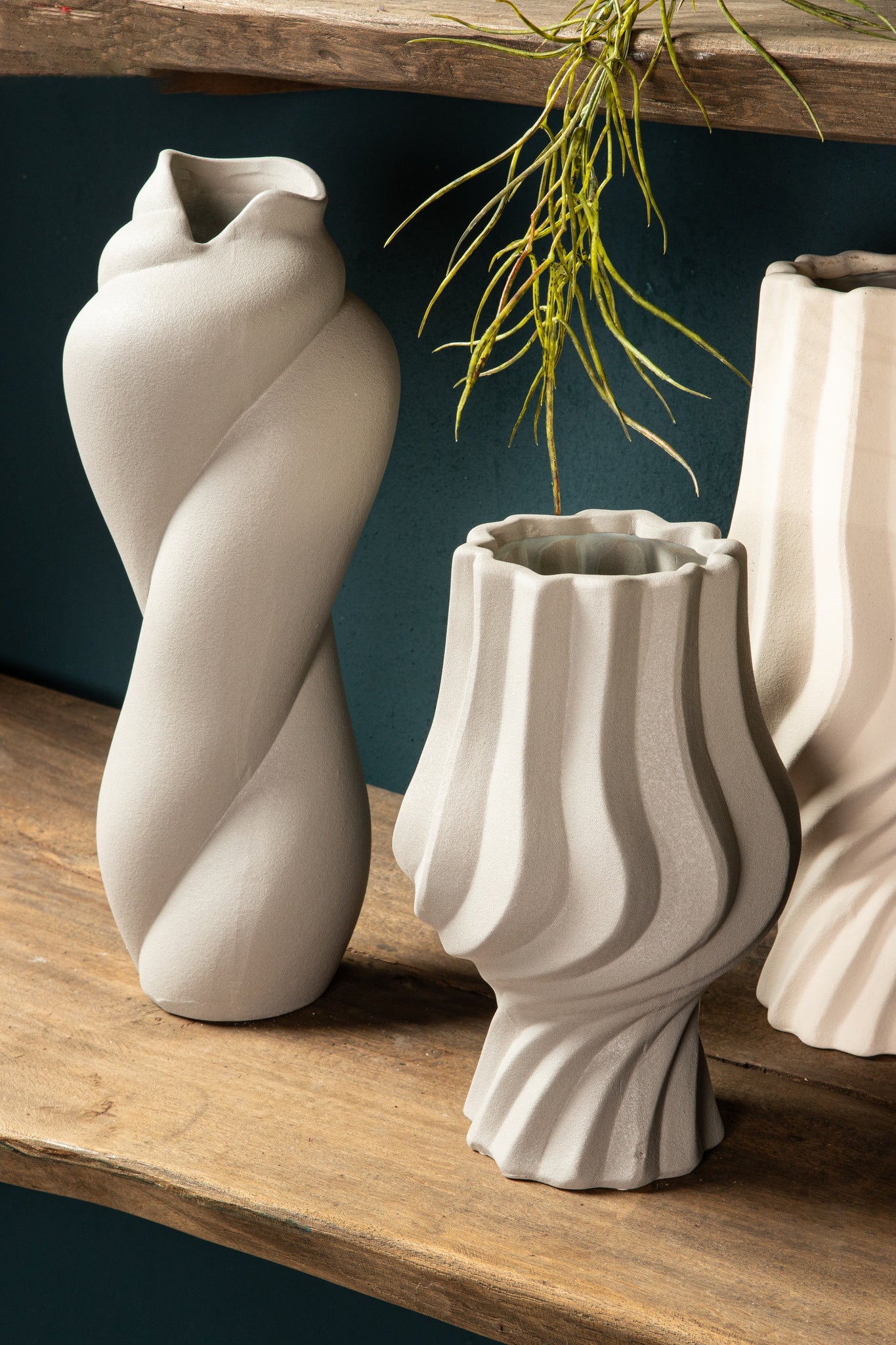 Clair Pot en céramique - Cream, Taupe