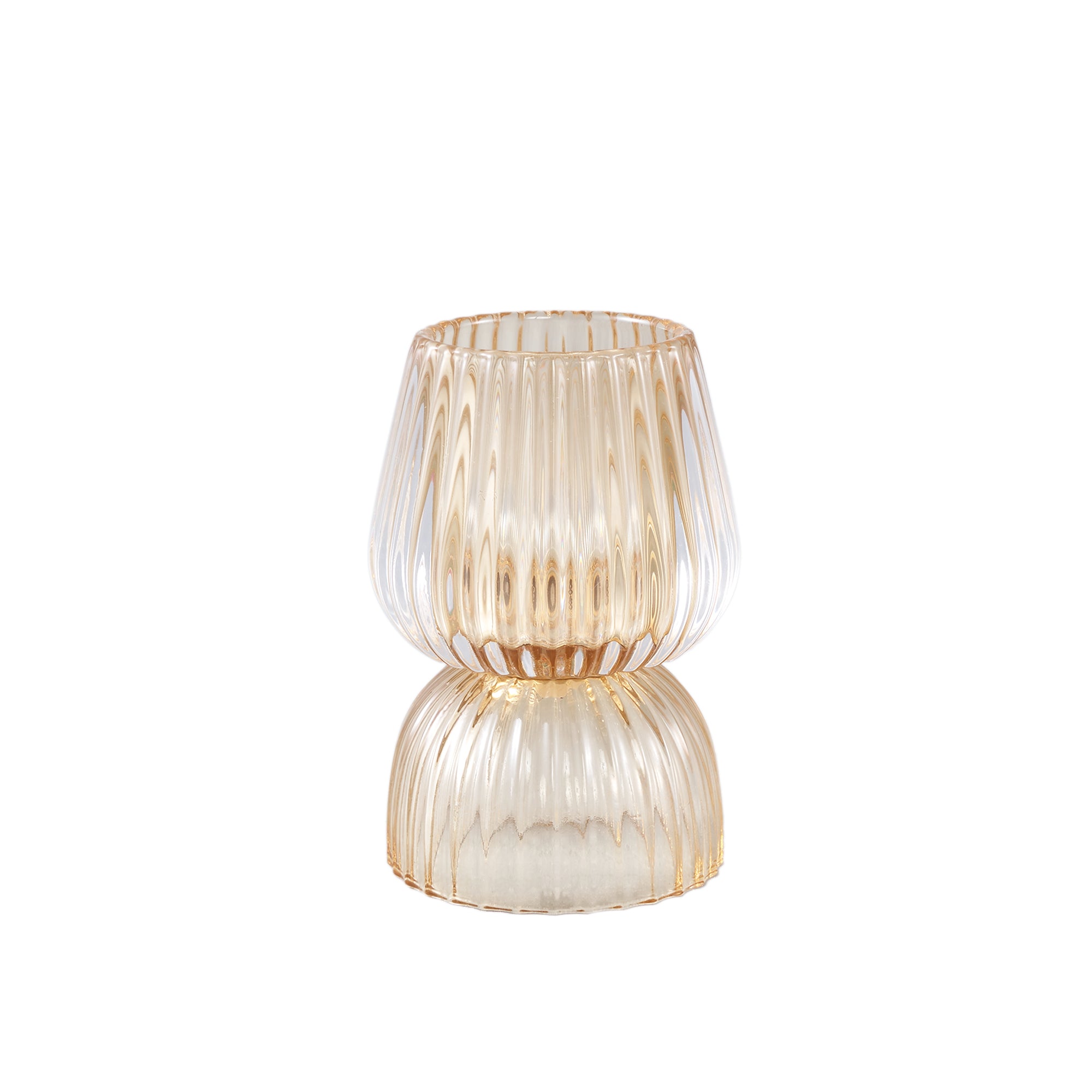 Comrad Photophores en verre - Jaune