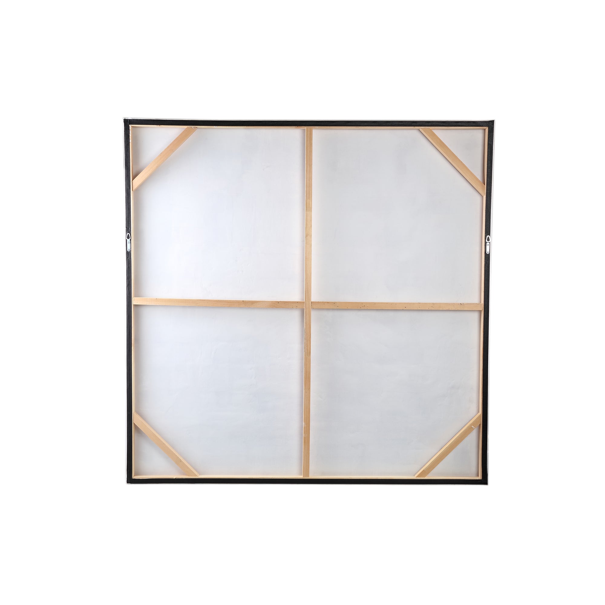 Julitta Cream canvas wall panel abstract mixture