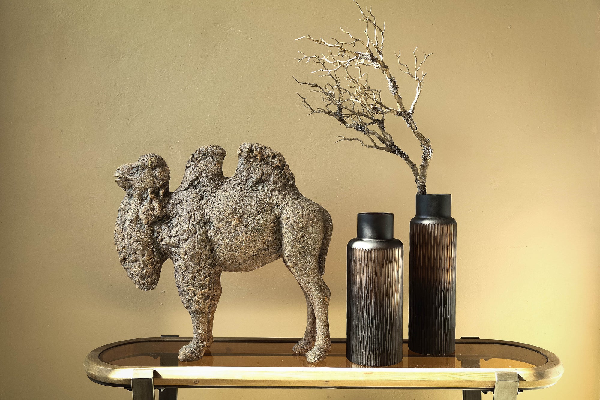 Amaleah Brown magnesia camel statue