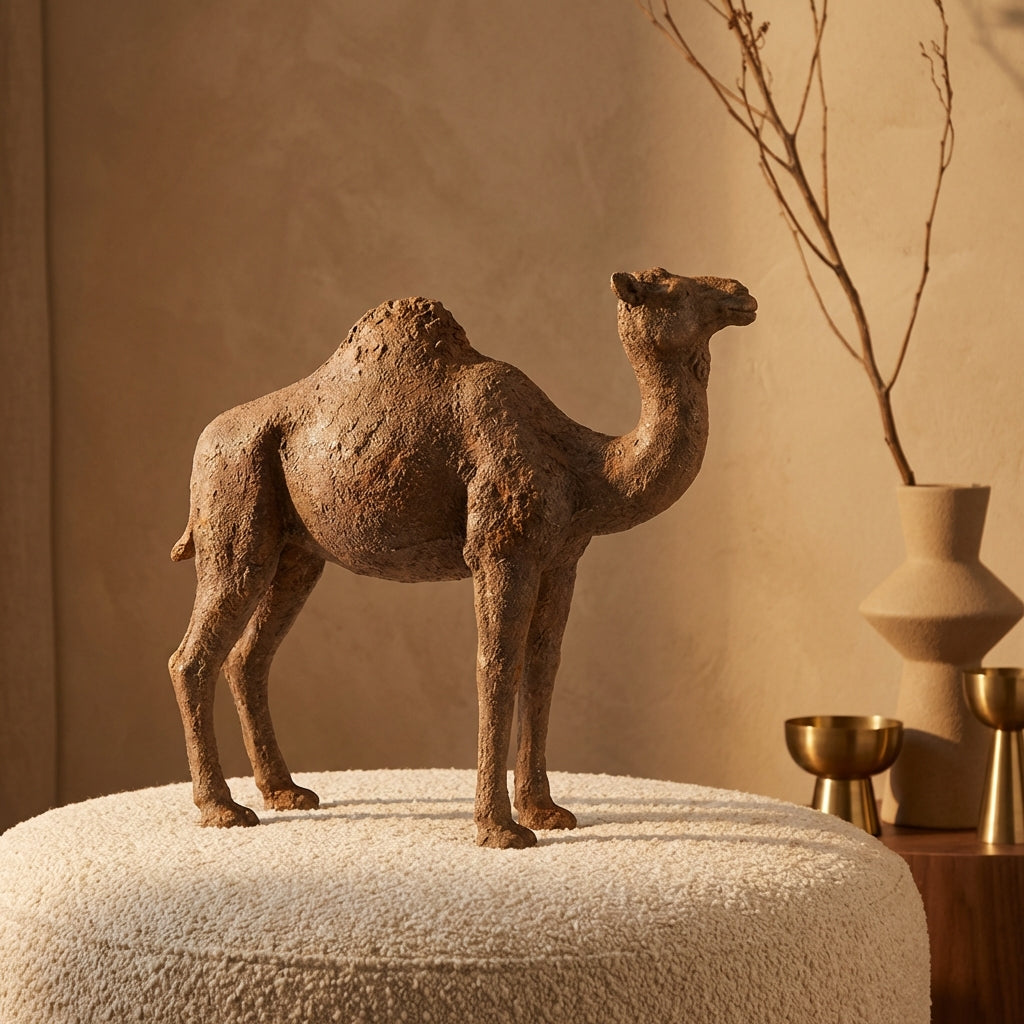 Amaleah Brown magnesia dromedary statue