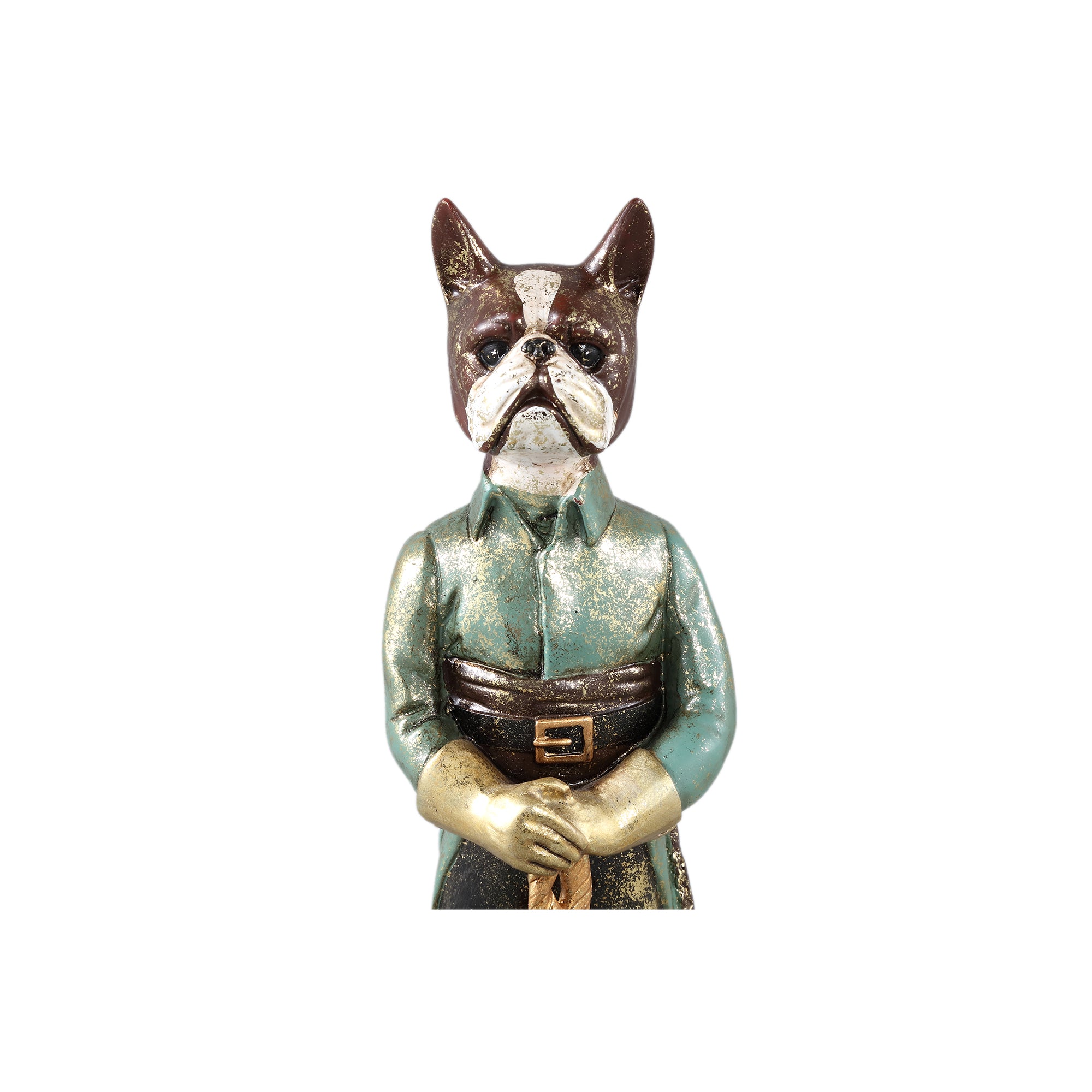 Arne Green poly dog statue