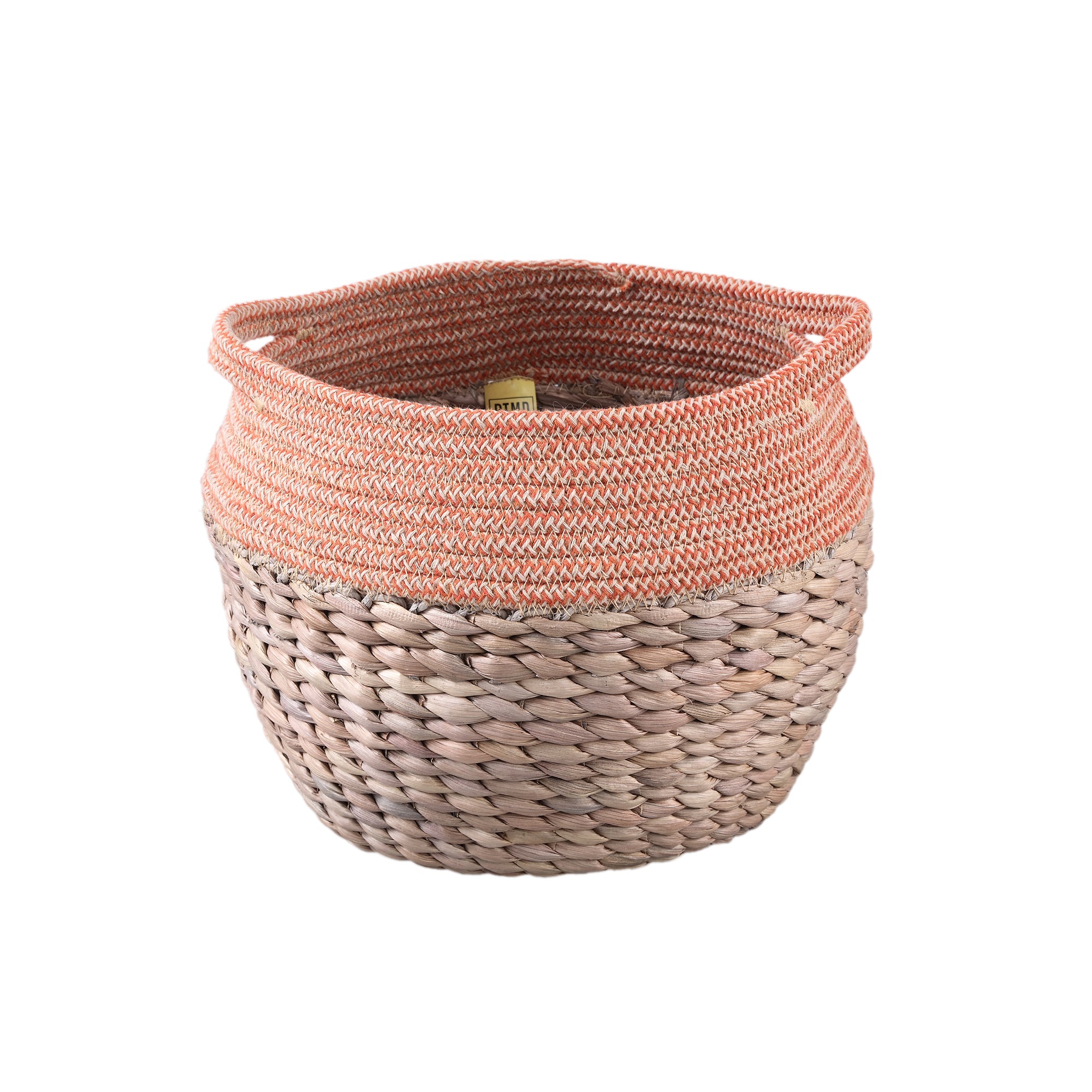 Beck Rust cornleaf basket with polycotton top