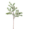 Twig Plant green pine spray with moss Vert — Branche artificielle — Branche artificielle design premium | Häus