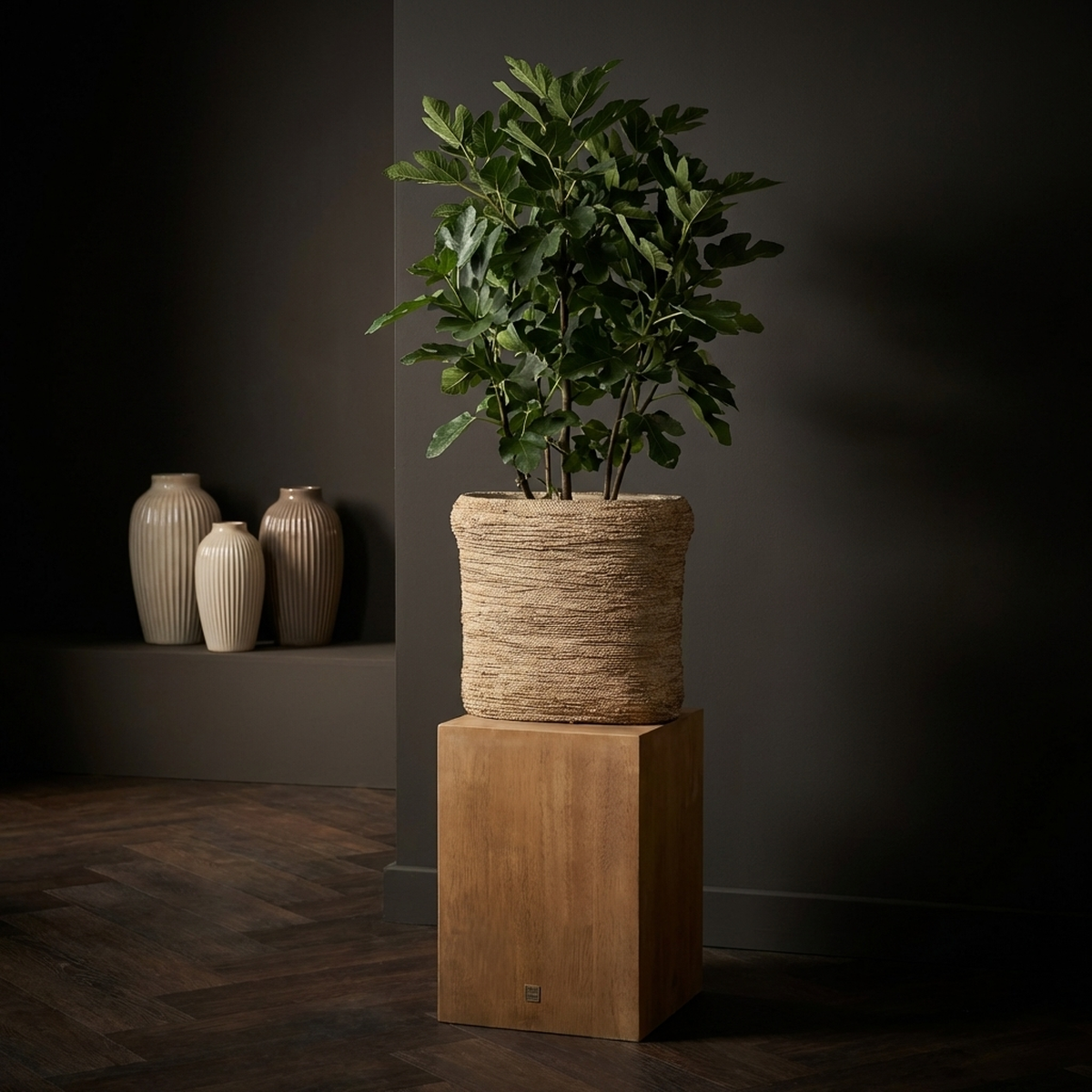 Pot Ricci — Ciment — Photo lifestyle