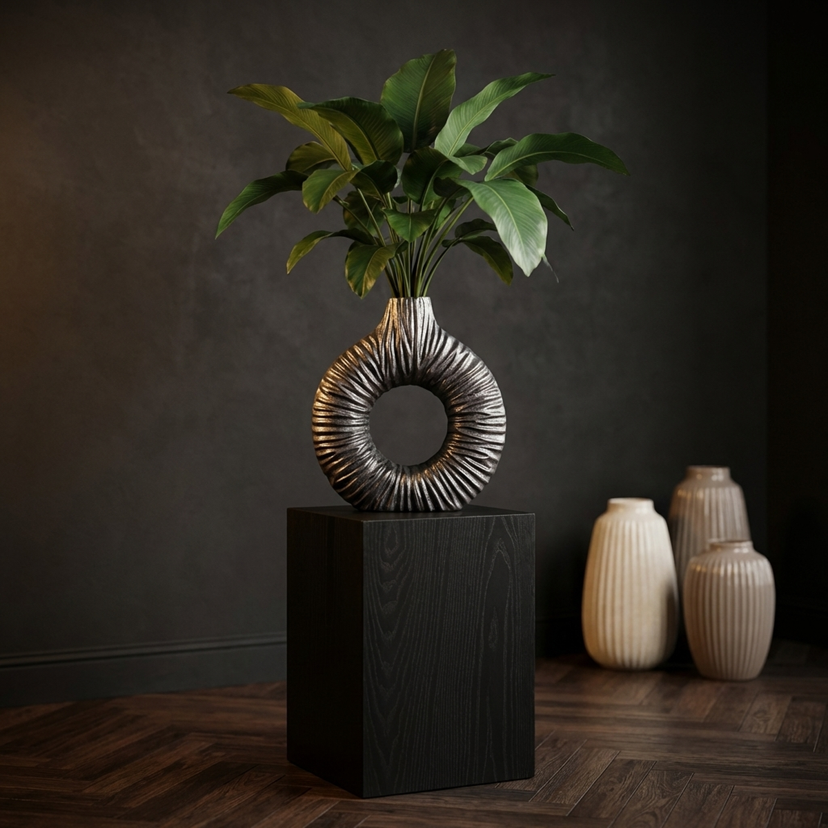 Vase Jiss — Métal — Photo lifestyle