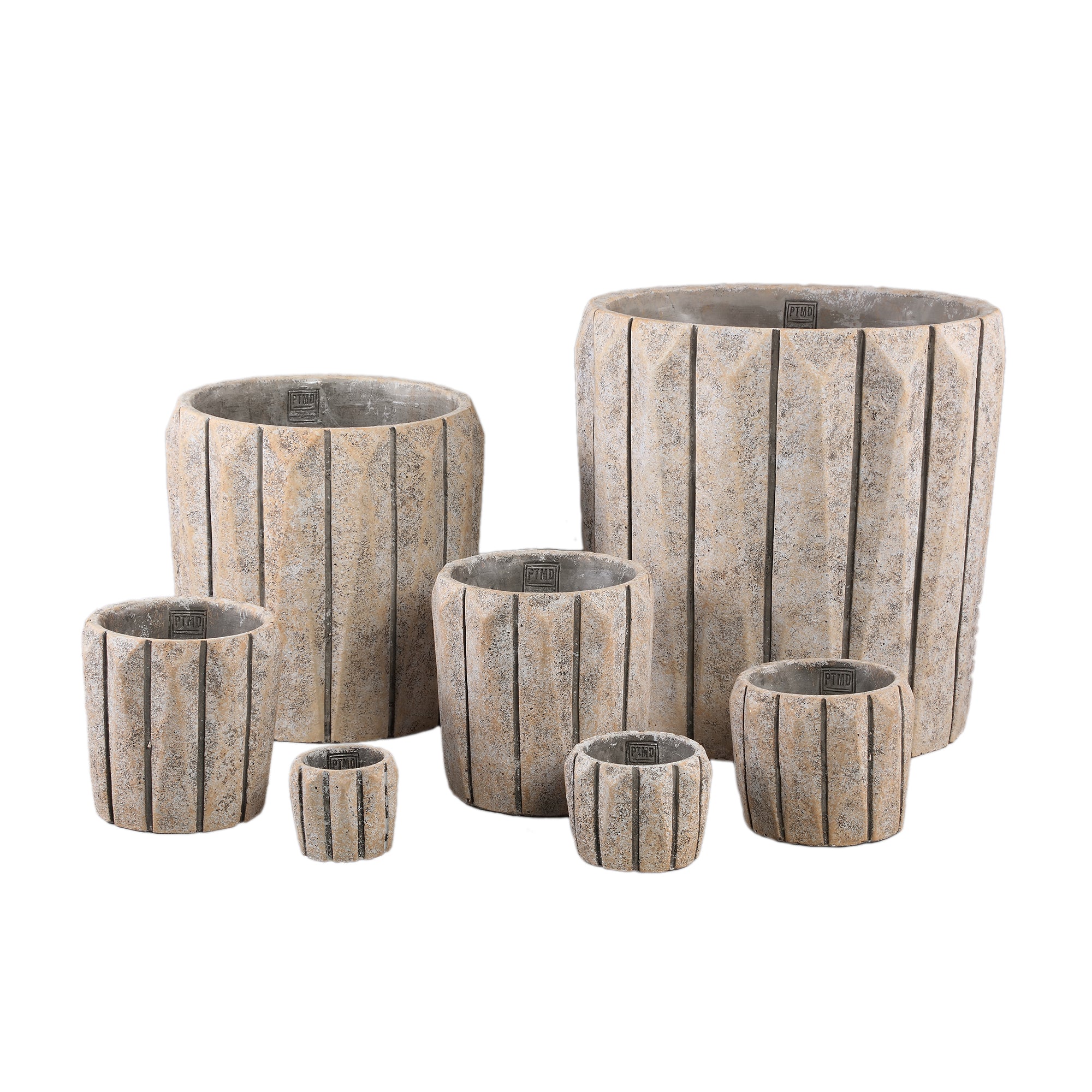Imani Pot en ciment - S (30x30x30 cm)