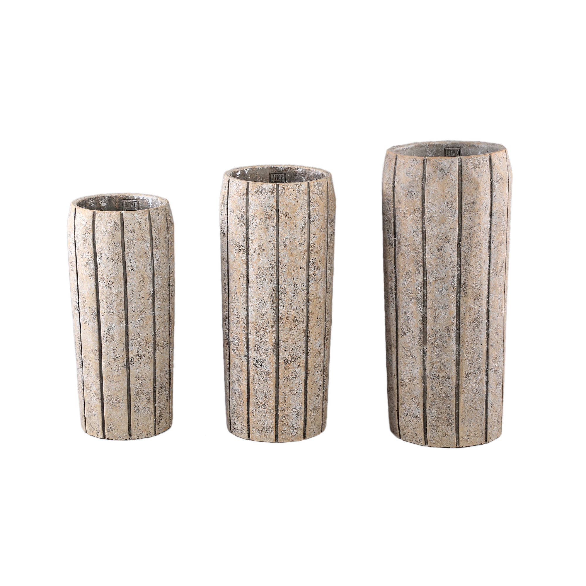 Imani Pot en ciment - M (22x22x50 cm)