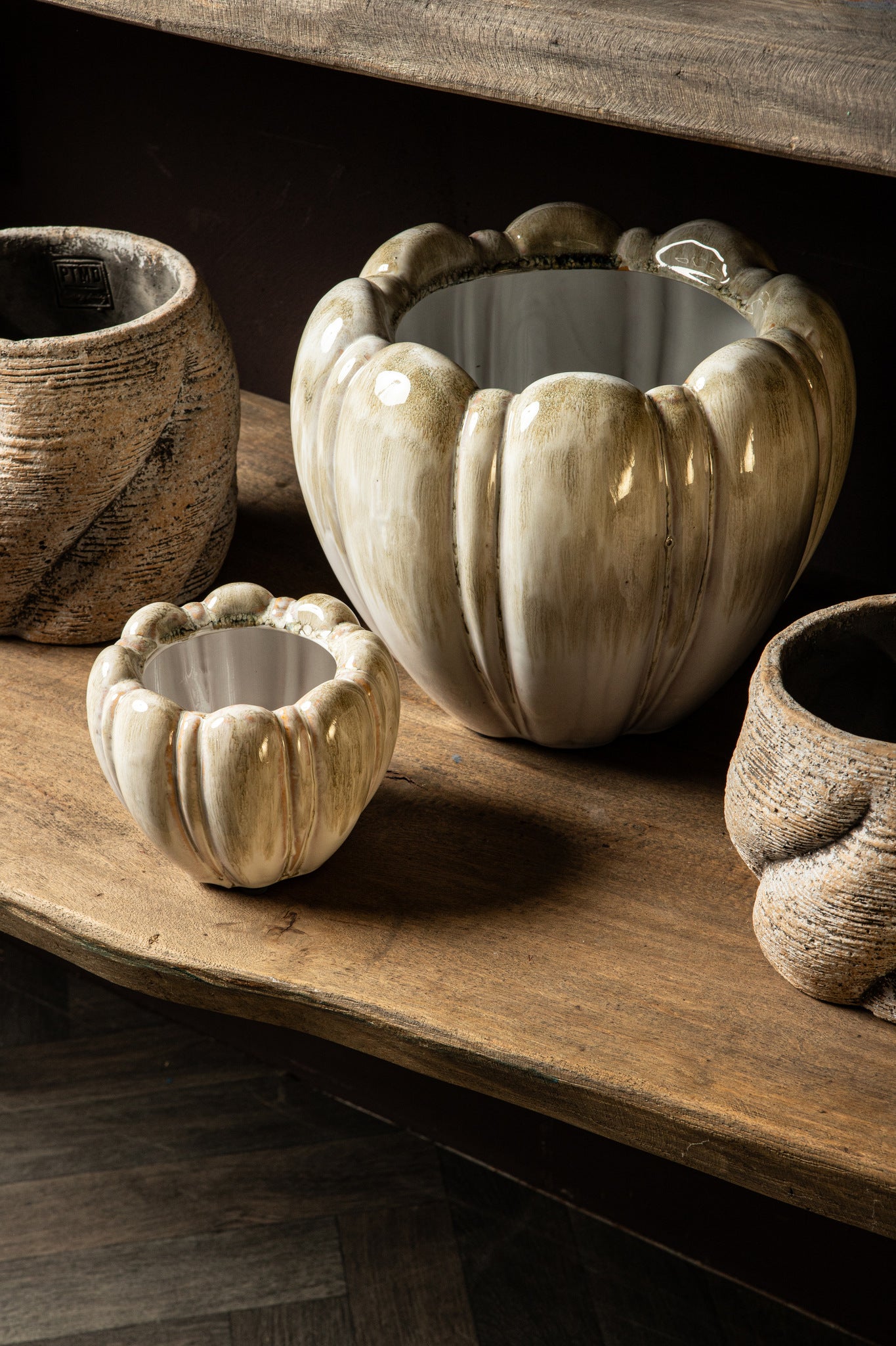 Dugan Pot en céramique - Cream